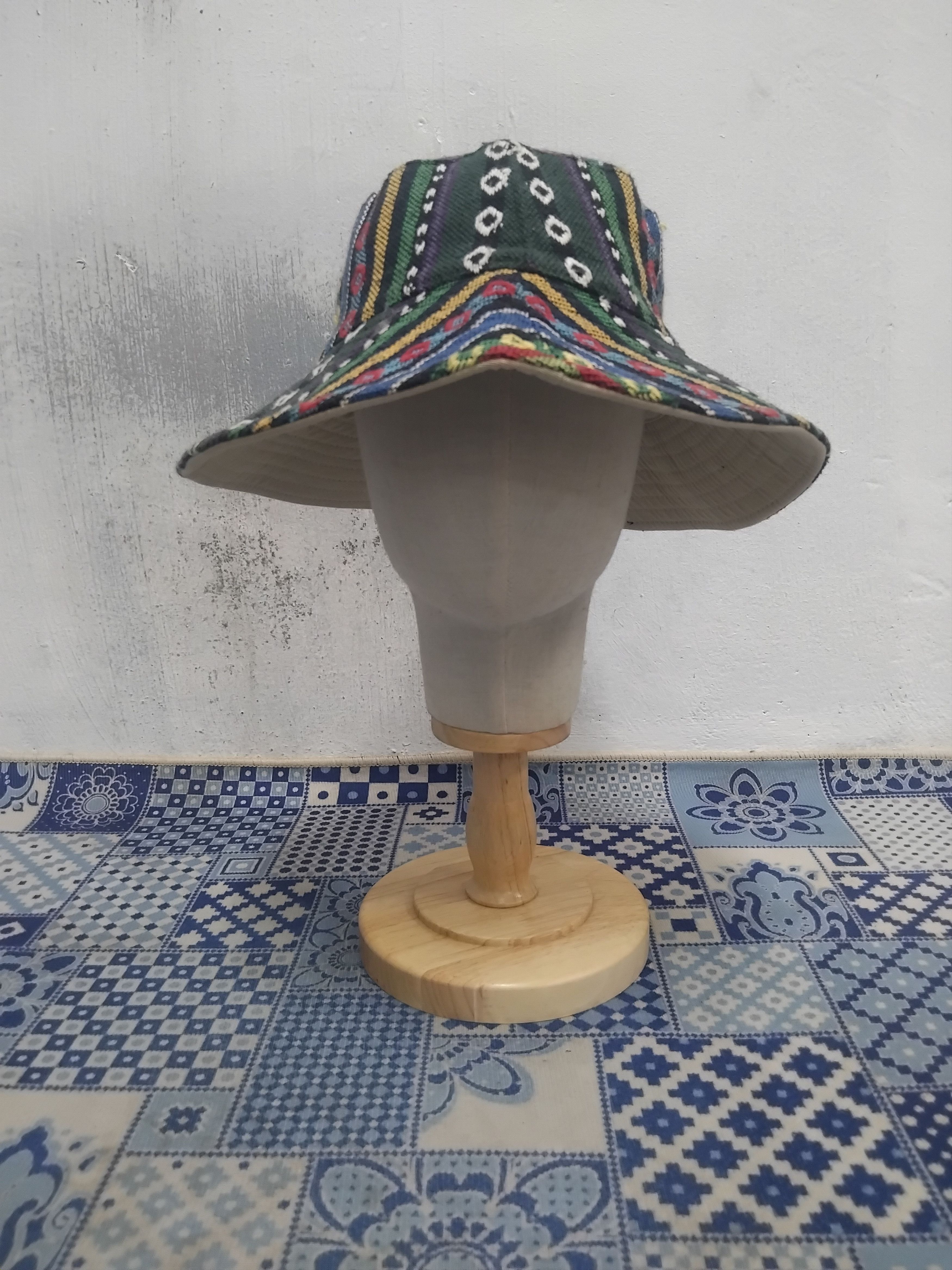 Japanese Brand Navajo streetwear style harajuku hat Size ONE SIZE - 3 Thumbnail