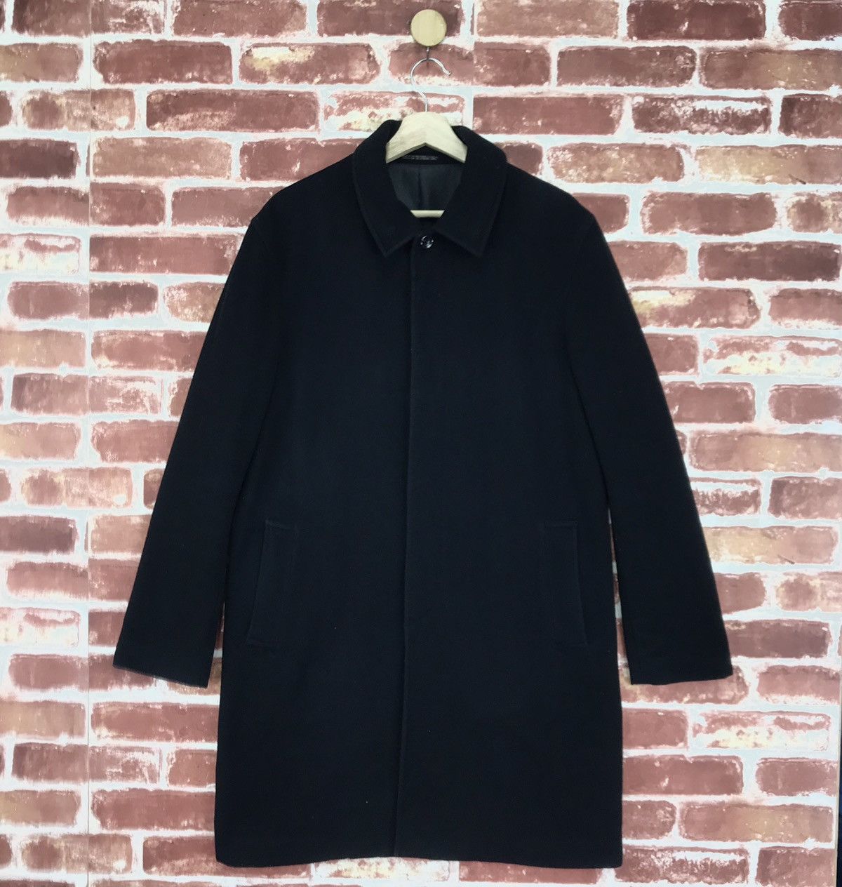 Yohji Yamamoto INED By Yohji Black Wool Coat Size US M / EU 48-50 / 2 - 1 Thumbnail