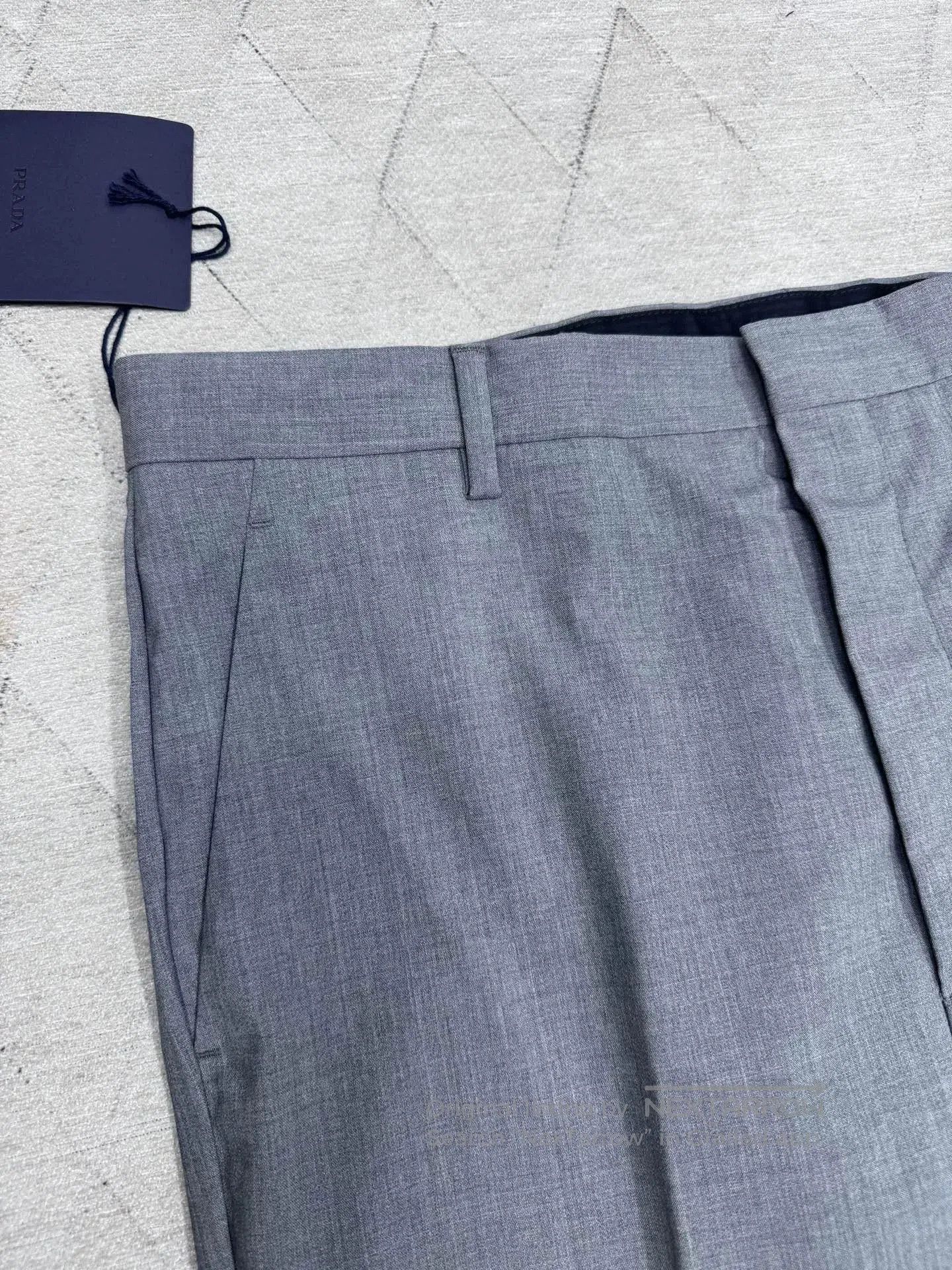 Prada Prada Gray Wool Casual Trousers. Size US 32 / EU 48 - 5 Thumbnail