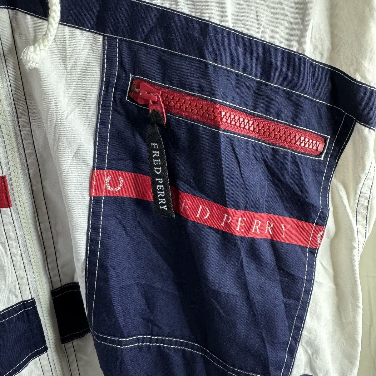 Fred Perry Vintage Fred Perry Windbreaker Made in Japan Size US L / EU 52-54 / 3 - 5 Thumbnail