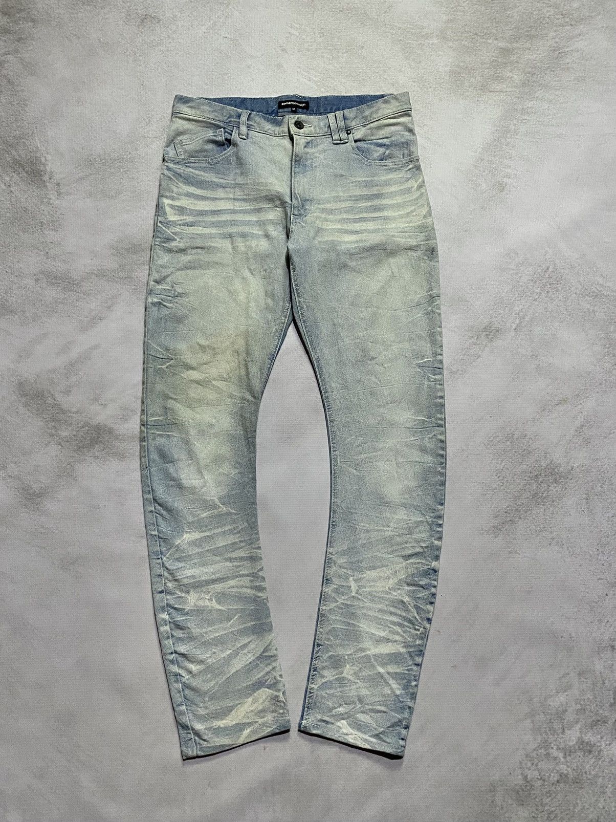 Japanese Brand Semantic Design Banana Cut Pants Size US 31 - 1 Thumbnail