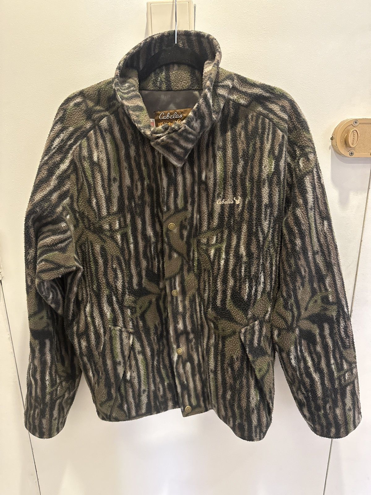 Veste De Chasse Vintage Cabela's 6-086 - Kaki Beige Taille XL Ceinturée