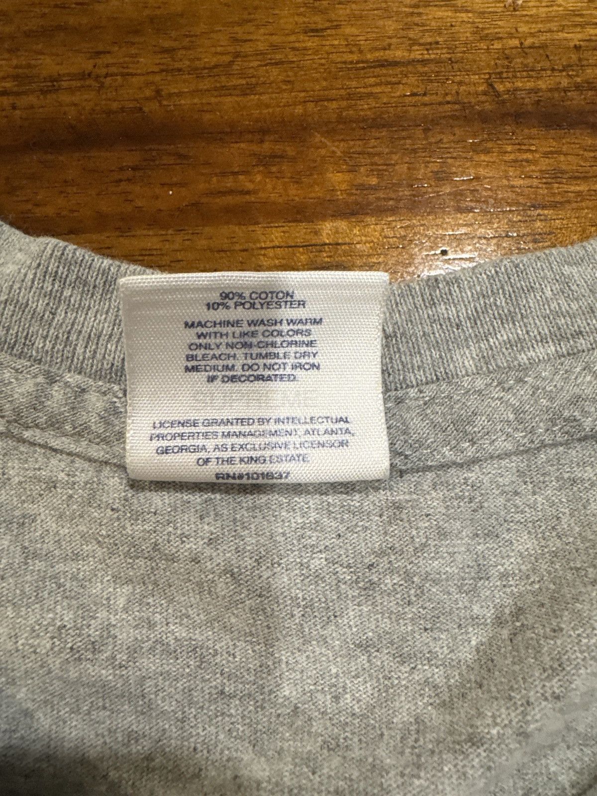 Supreme Supreme MLK Don’t let the dream die Tee Grey Large Used SS18 Size US L / EU 52-54 / 3 - 5 Thumbnail