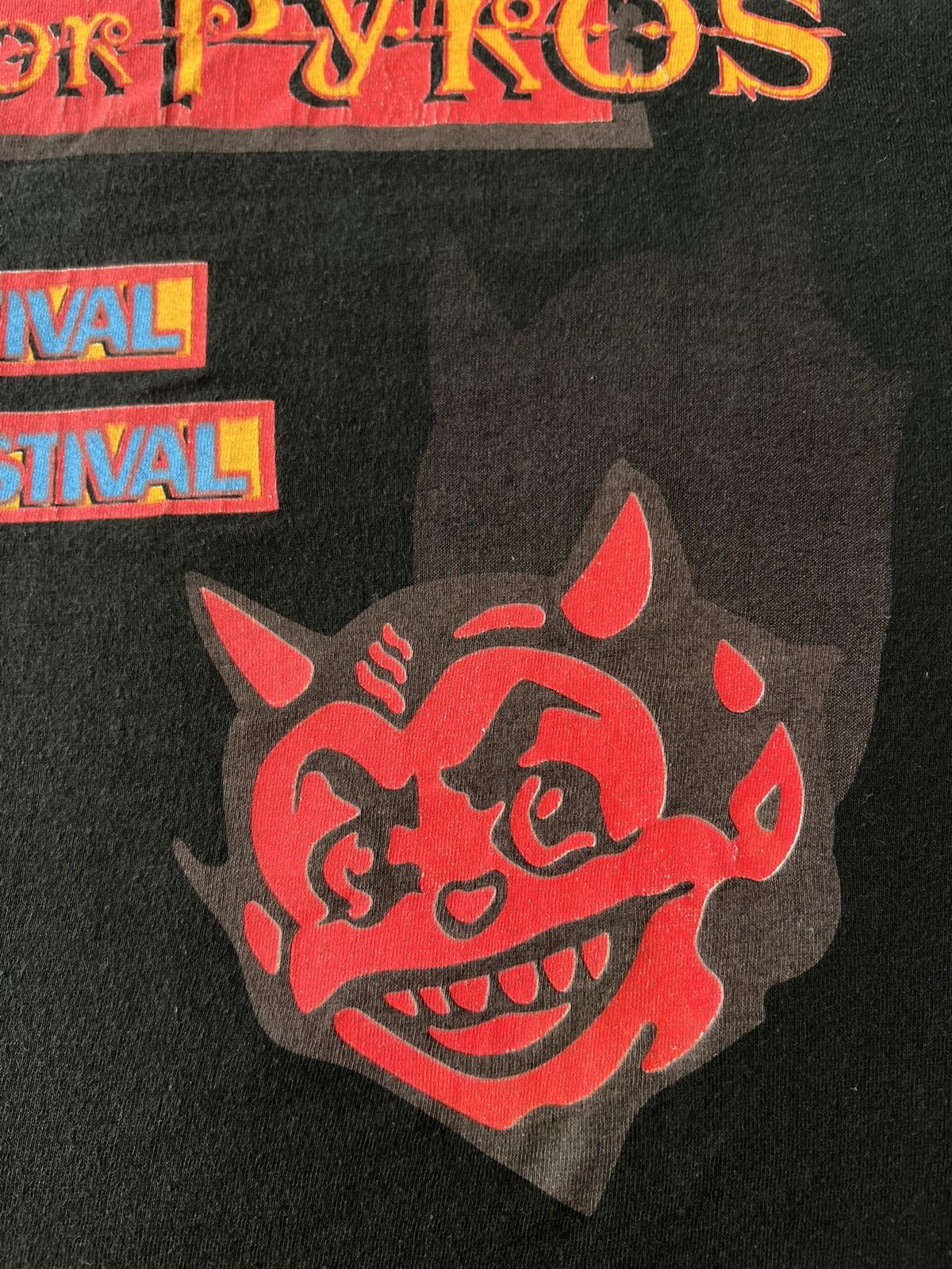 Band Tees Vintage 1993 Porno for Pyros Bon Appetit Reading Festival Size US XL / EU 56 / 4 - 14 Thumbnail
