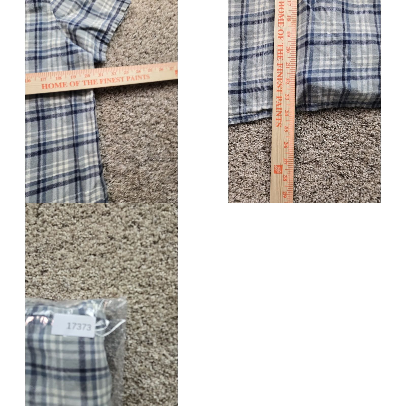 Vintage Pact Shirt Womens Small Plaid Button Up Relaxed Fit Short Sleeve Cotton Size L / US 10 / IT 46 - 8 Thumbnail