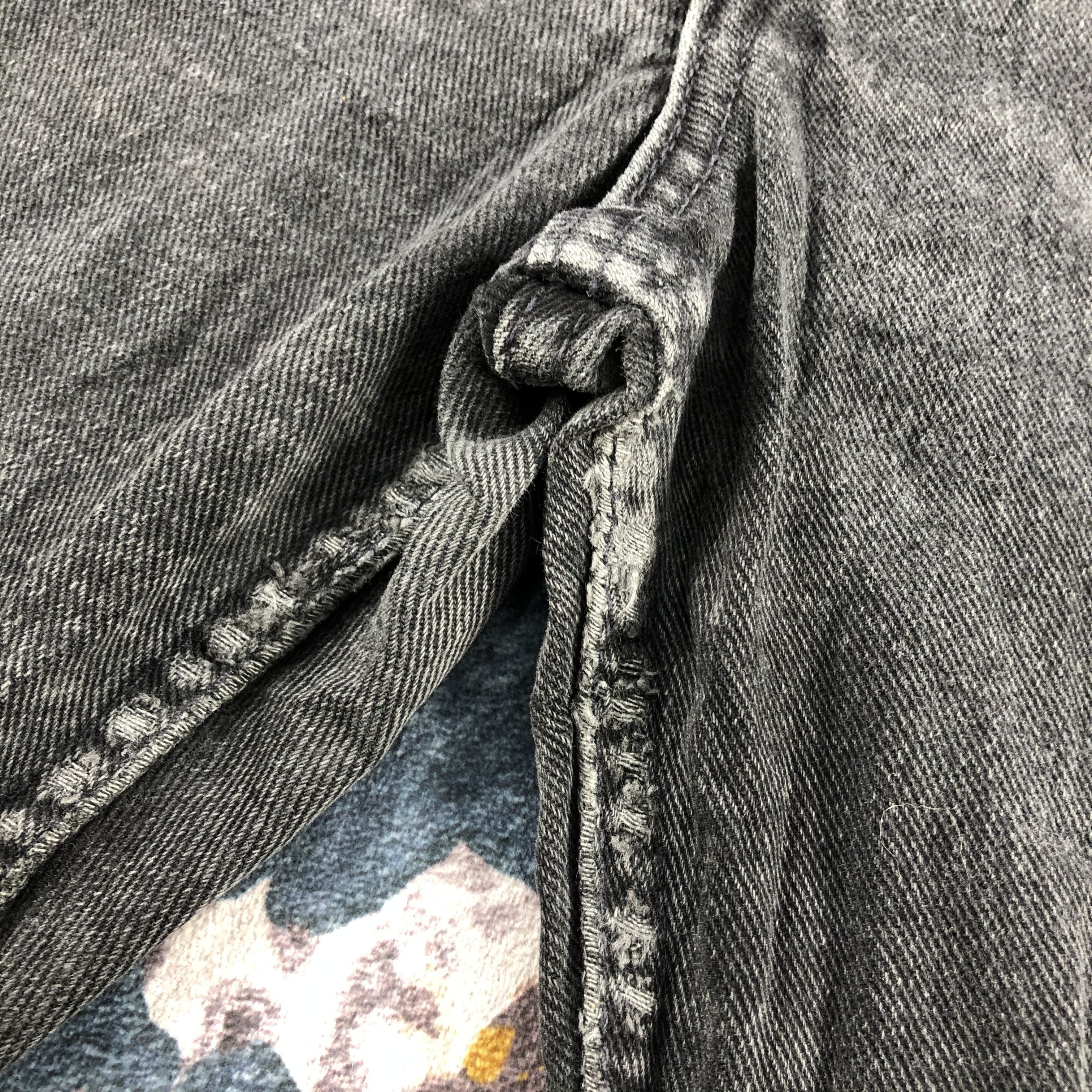 Levi's × Vintage 90s Vintage Faded Black Levis Jeans-JM2972 Size US 33 - 7 Thumbnail