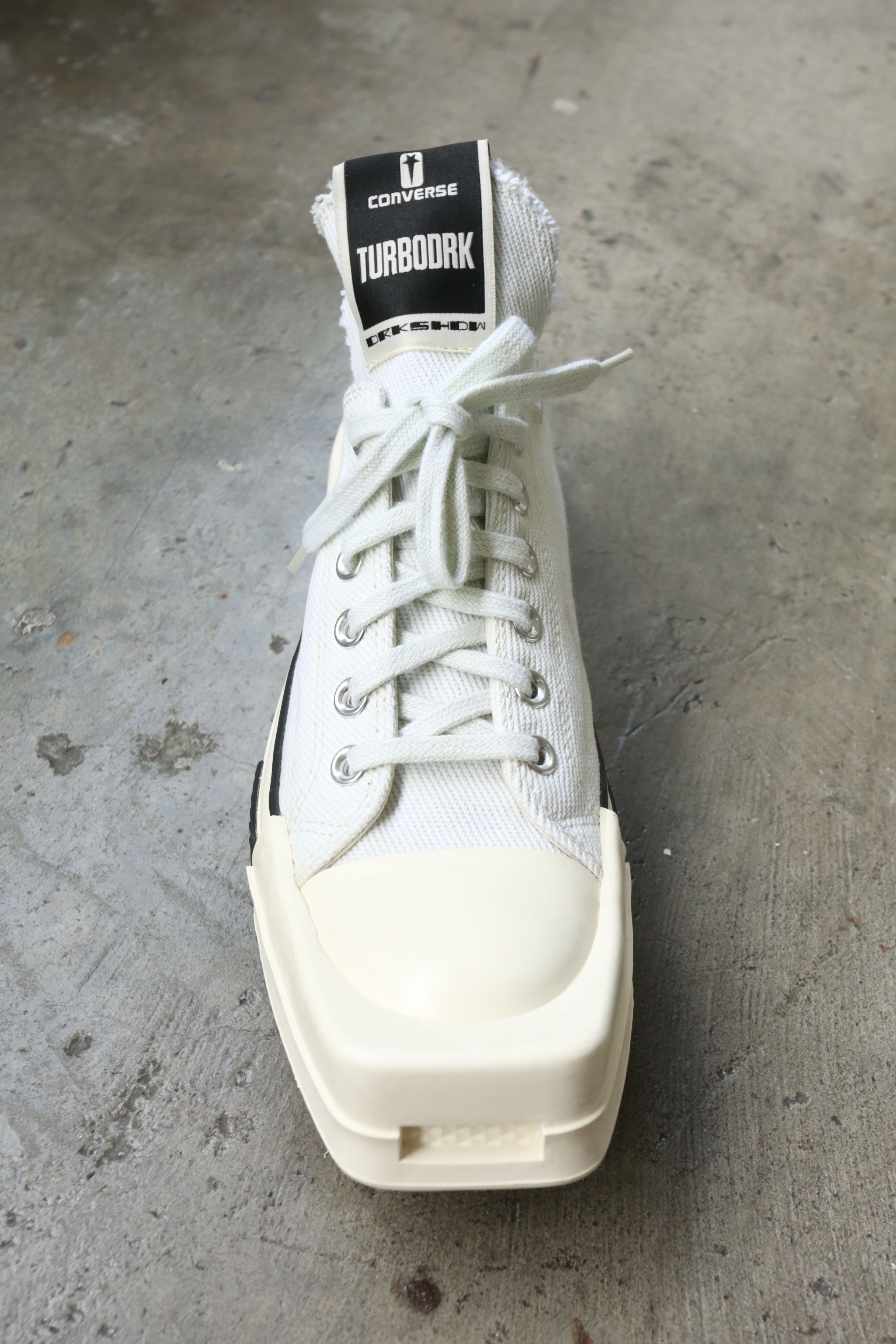 Converse × Rick Owens Drkshdw Converse - RO DRKSHDW - F/W 21 - TURBODRK Chuck 70 Ox Size US 8.5 / EU 41-42 - 4 Thumbnail