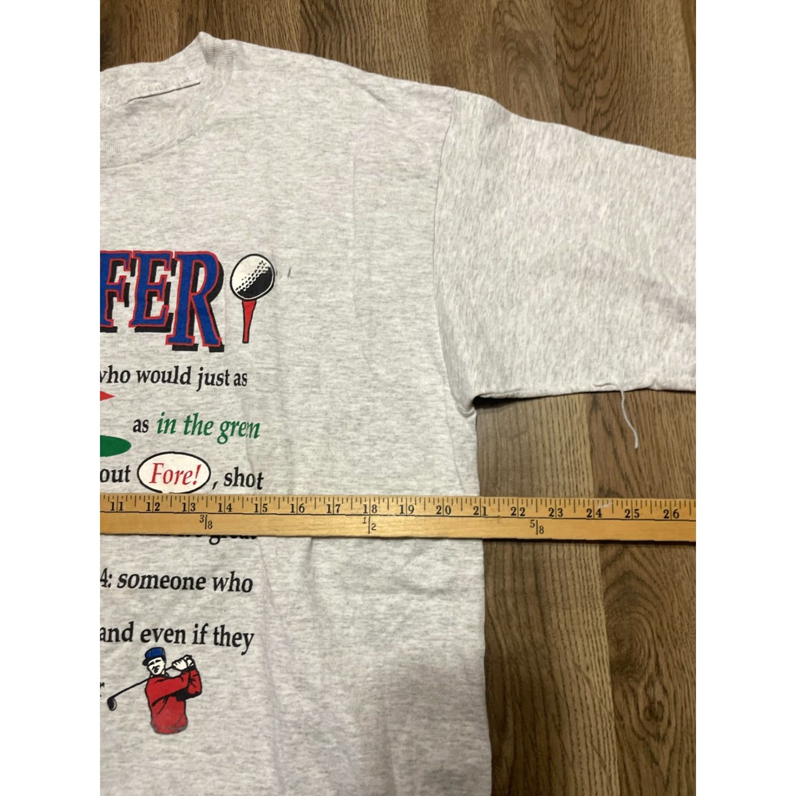 Soffe VTG Soffes Choice Shirt Men T-Shirt Short Sleeve Crew Neck Gray Size L Funny Golf Definition 90s? (if applicable) Mens Size US L / EU 52-54 / 3 - 6 Thumbnail
