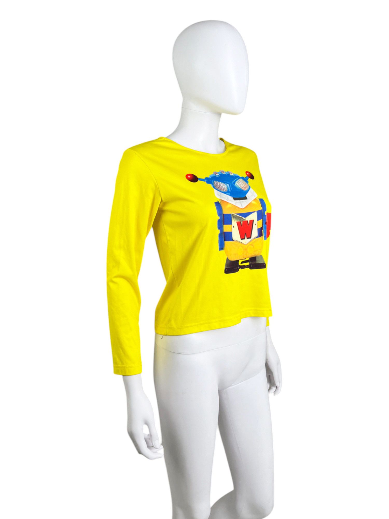 W&LT F/W 1998 Yellow Robot Longsleeve Size S / US 4 / IT 40 - 3 Thumbnail