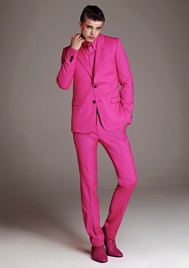 H&M × Versace Hot Pink Two-Piece Suit Size 36R - 8 Thumbnail