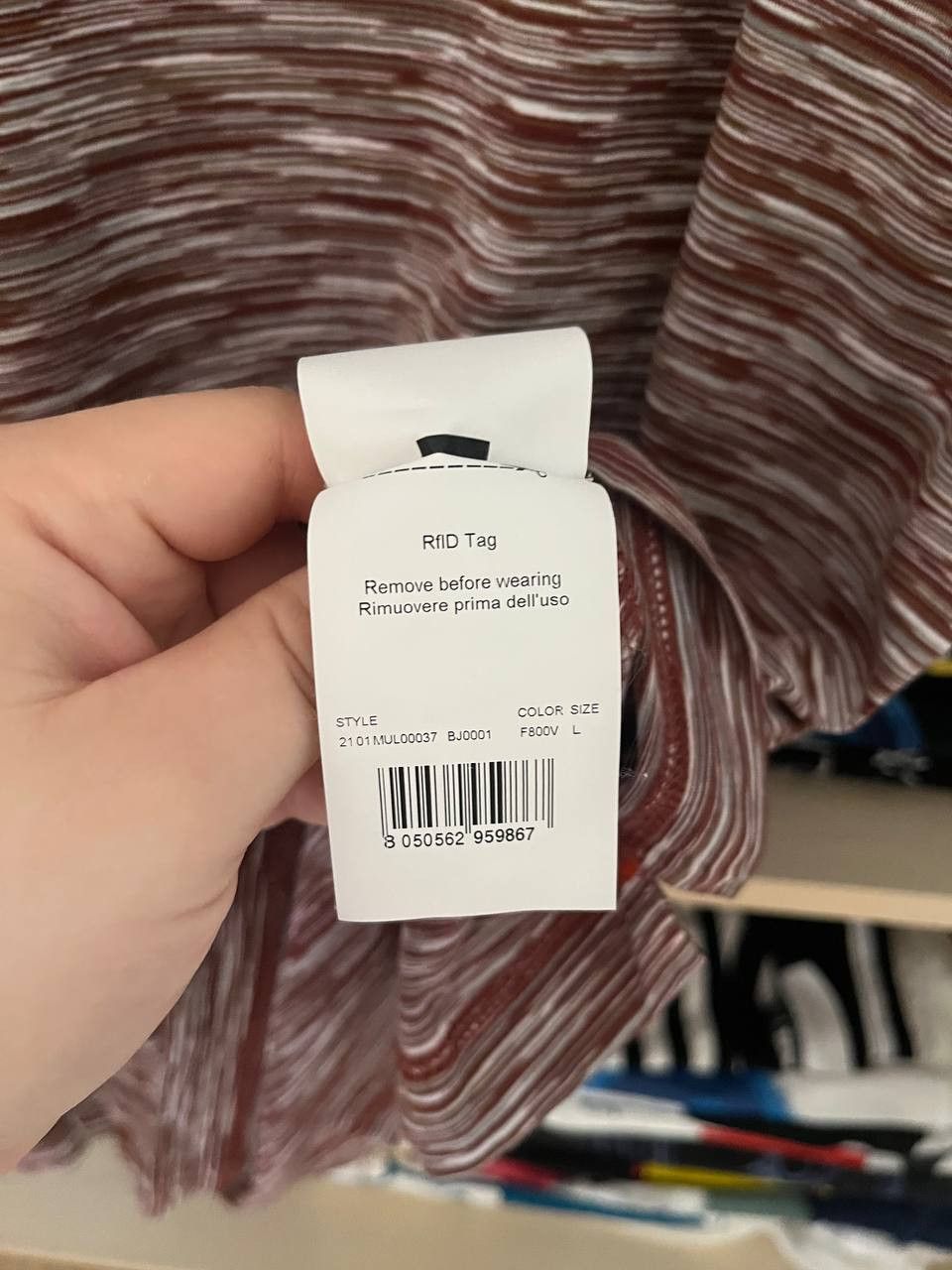 Missoni Missoni Wave Print Tee Size US L / EU 52-54 / 3 - 5 Thumbnail