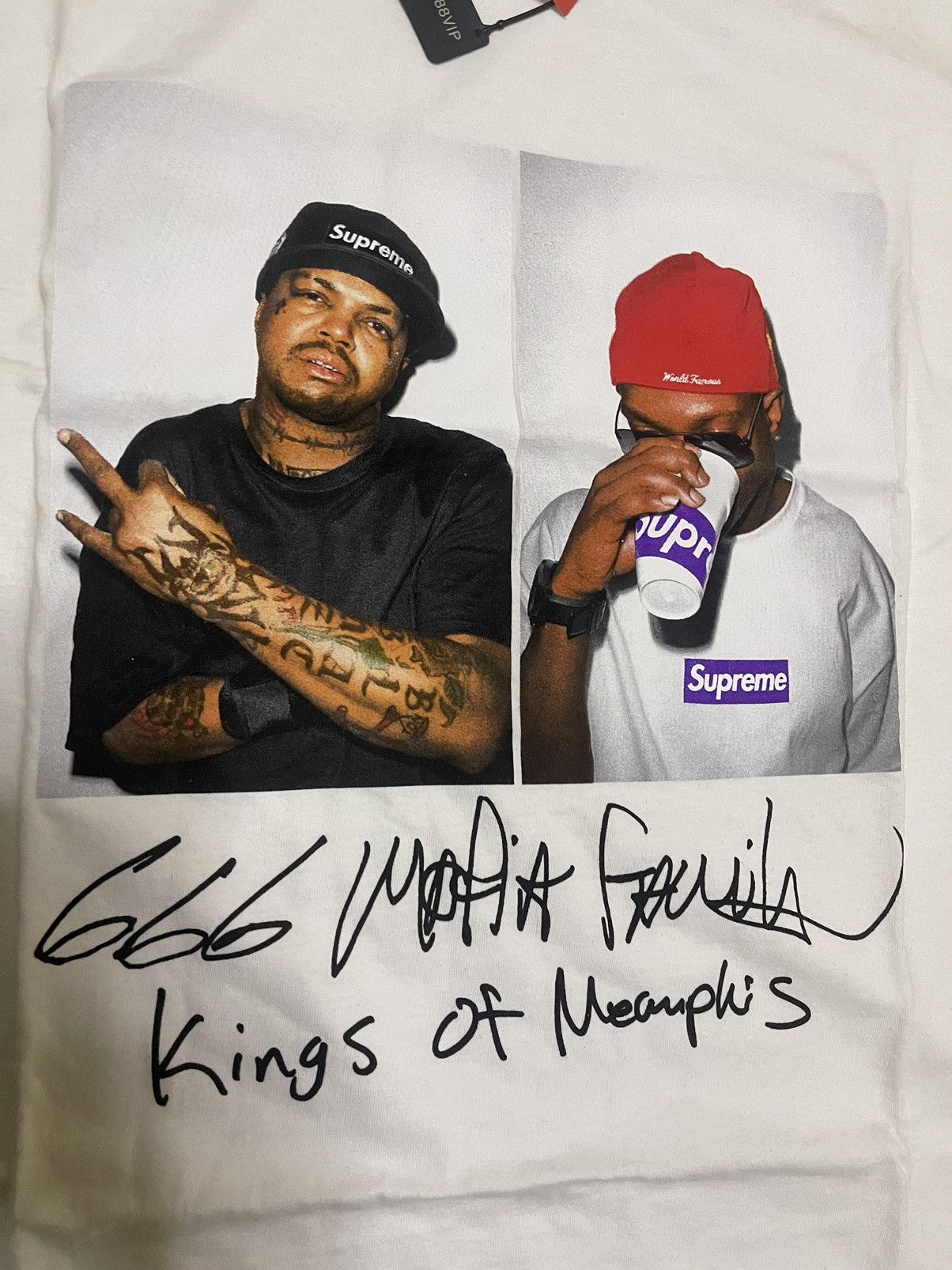 Supreme Supreme 36 mafia Photo tee Size US M / EU 48-50 / 2 - 3 Thumbnail