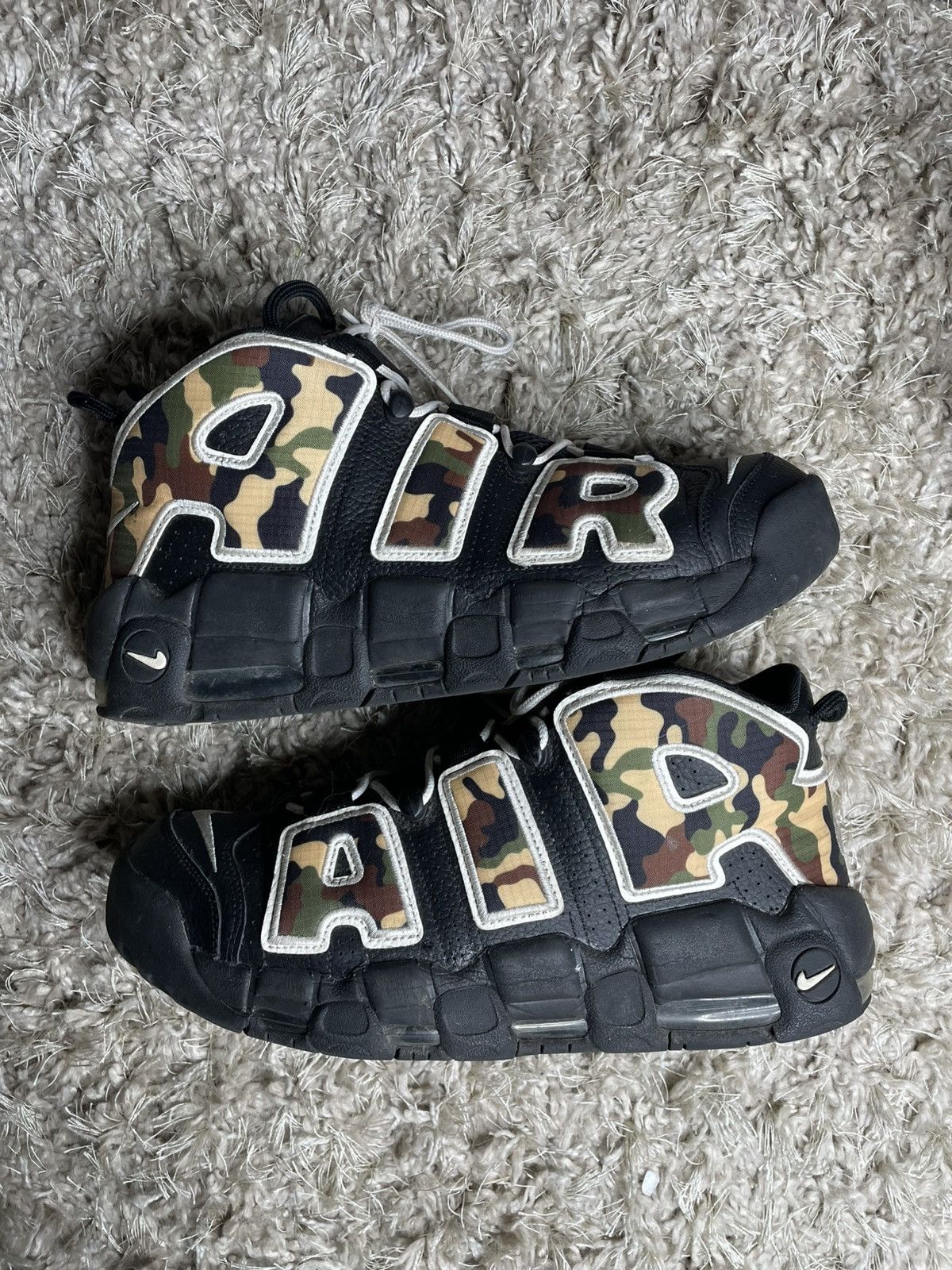 Nike Nike Air More Uptempo QS Camo Size US 11 / EU 44 - 2 Thumbnail