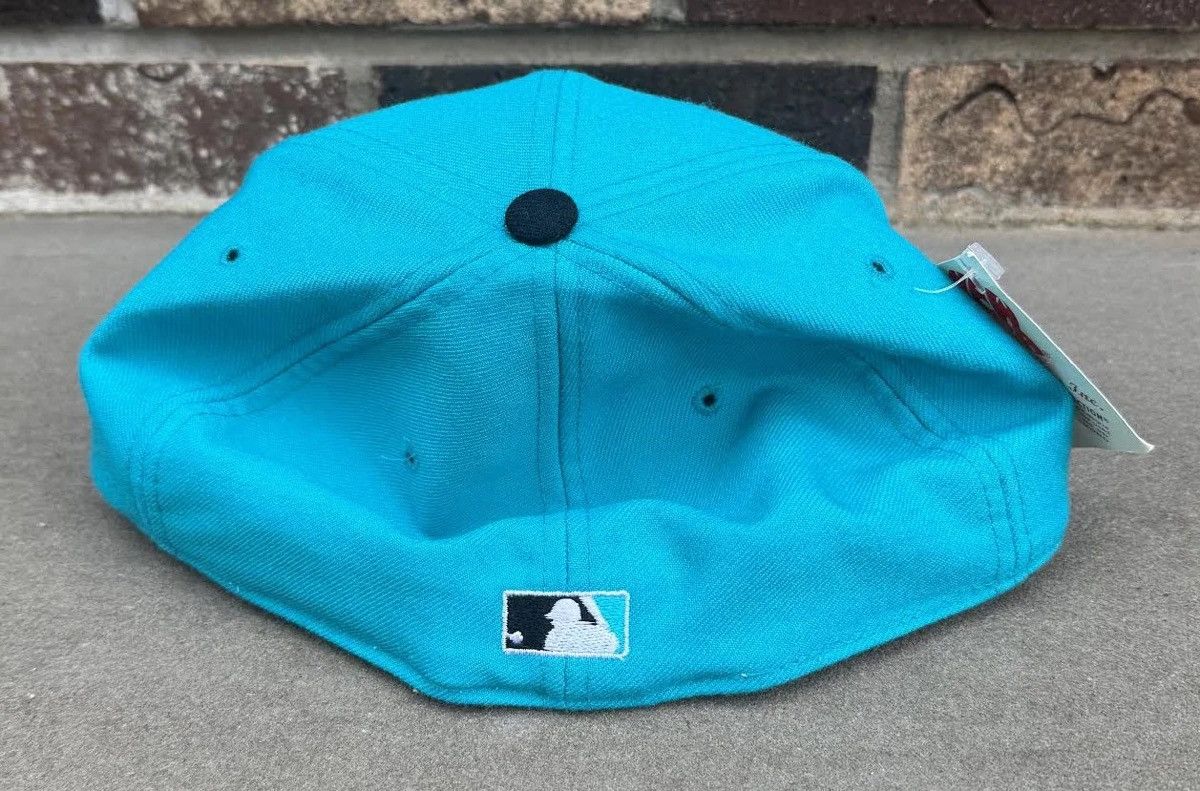 New Era Vintage New Era Florida Marlins Fitted On Field Hat 7 3/4 Size ONE SIZE - 3 Thumbnail