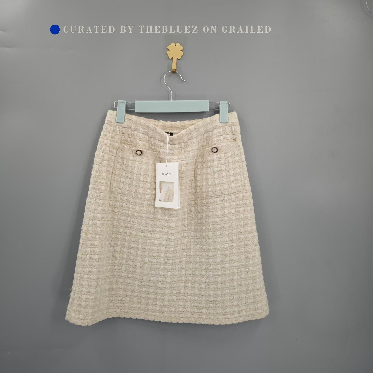 Chanel Chanel Knit Skirt Size 38" / US 16 / IT 52 - 1 Thumbnail