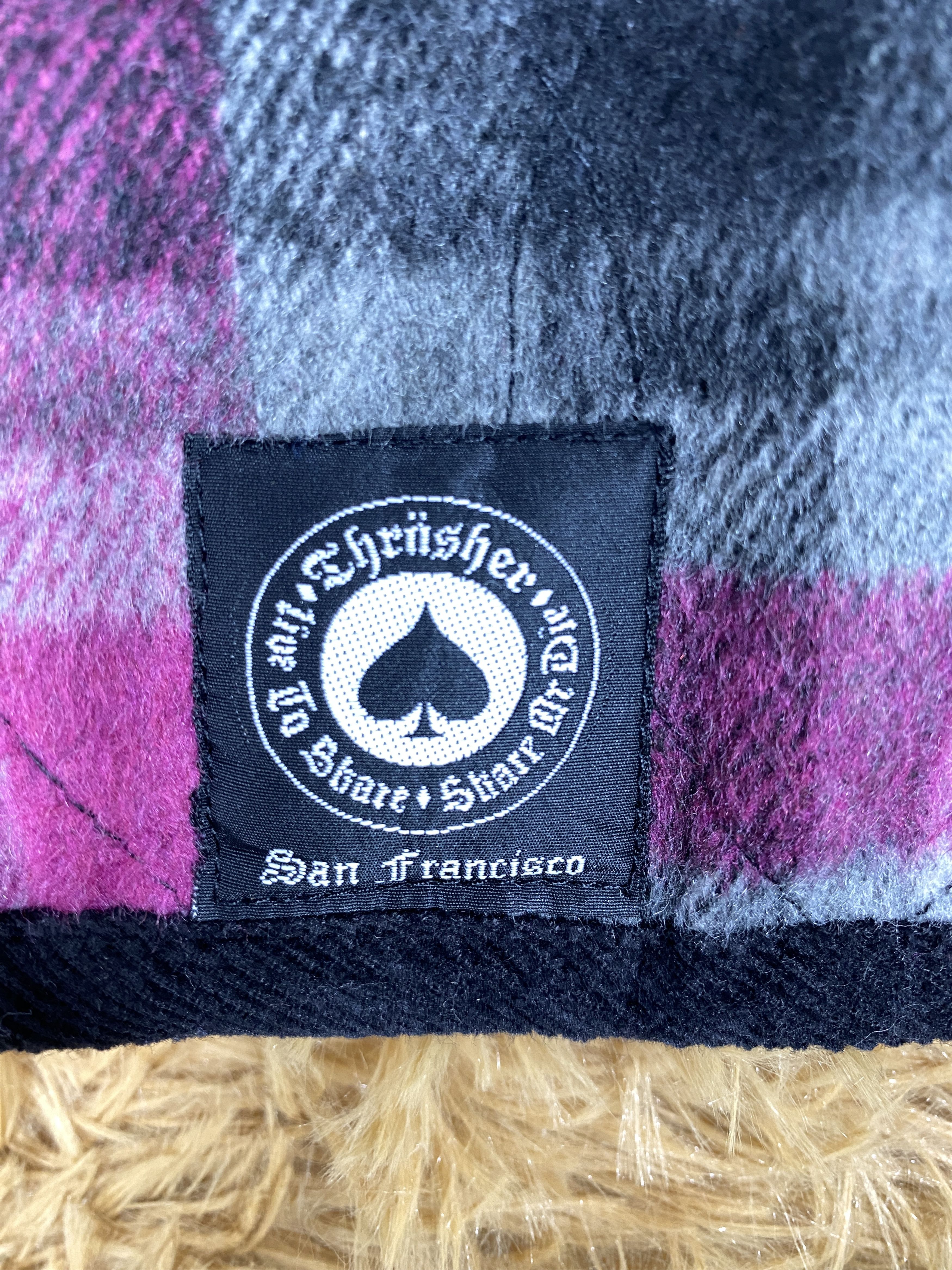 Thrasher × Vintage Vintage Thrasher Products Hoodie Flannel Jacket Size M / US 6-8 / IT 42-44 - 4 Thumbnail