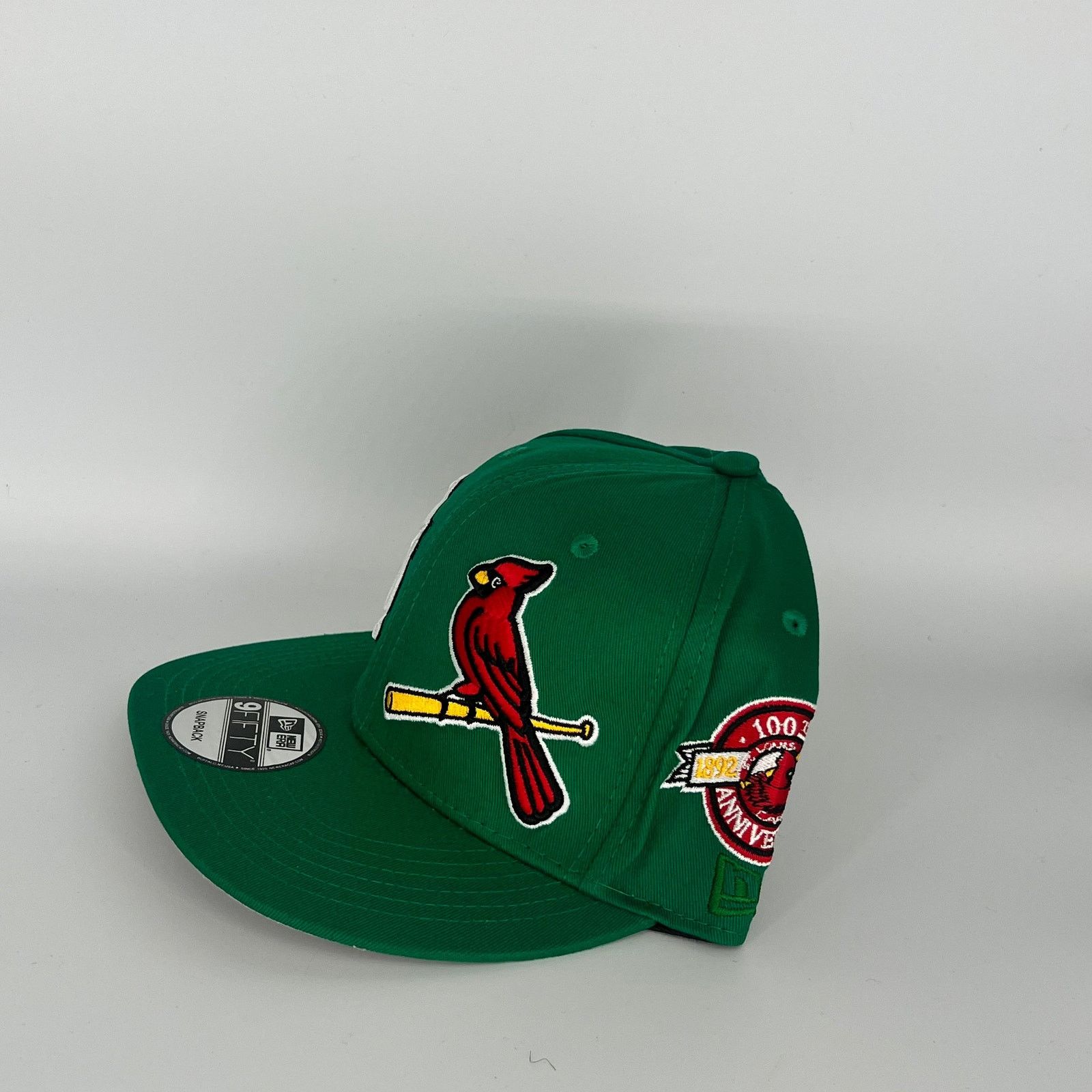 New Era Green St. Louis Cardinals 2011 World Series 100th Anniv Size ONE SIZE - 2 Thumbnail
