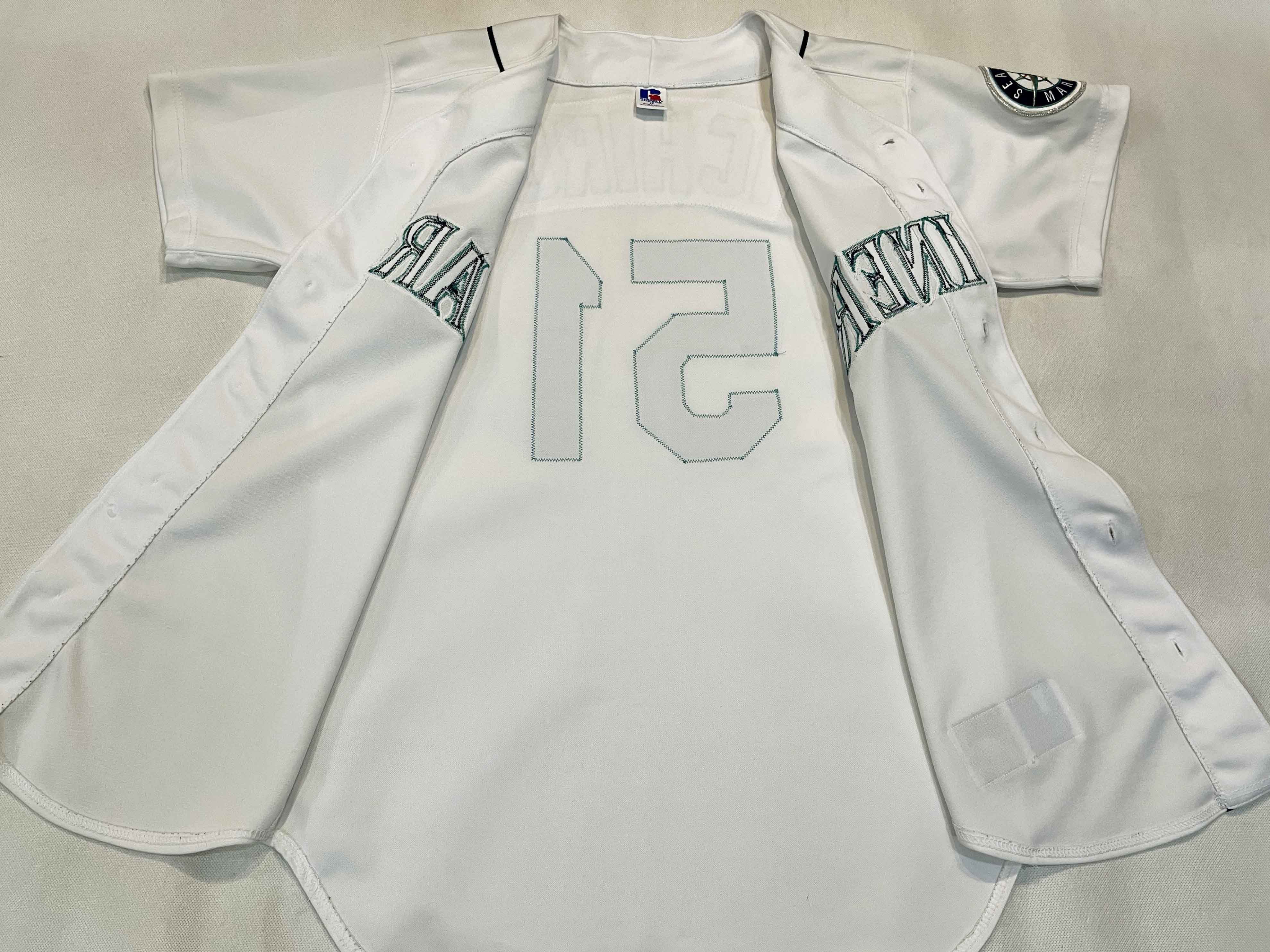 Russell Athletic Russell Diamond MLB Seattle Mariners ICHIRO #51 Jersey Size US M / EU 48-50 / 2 - 8 Thumbnail