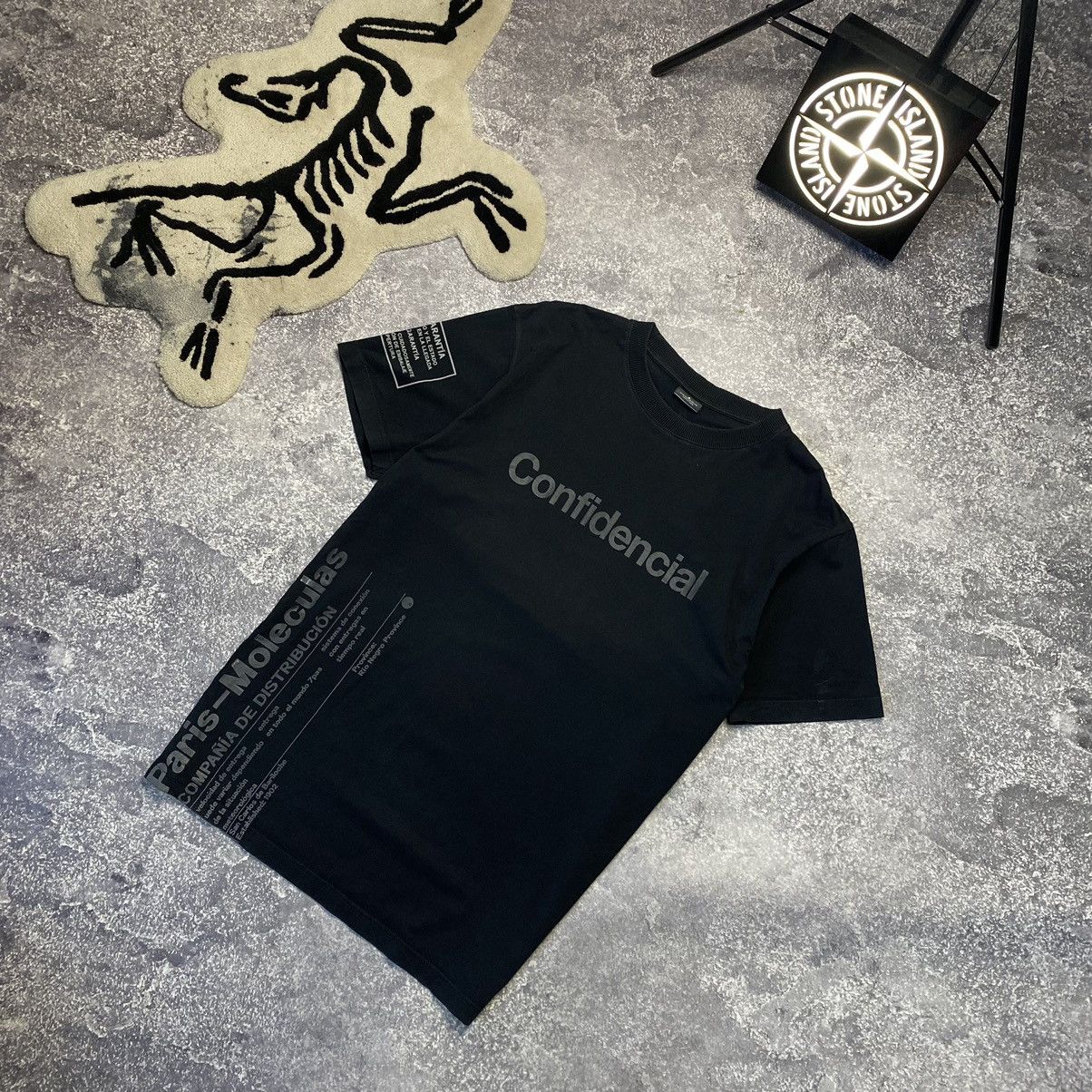Designer Luxury Men’s Marcelo Burlon Big Logo Designer tee Size US XL / EU 56 / 4 - 2 Thumbnail