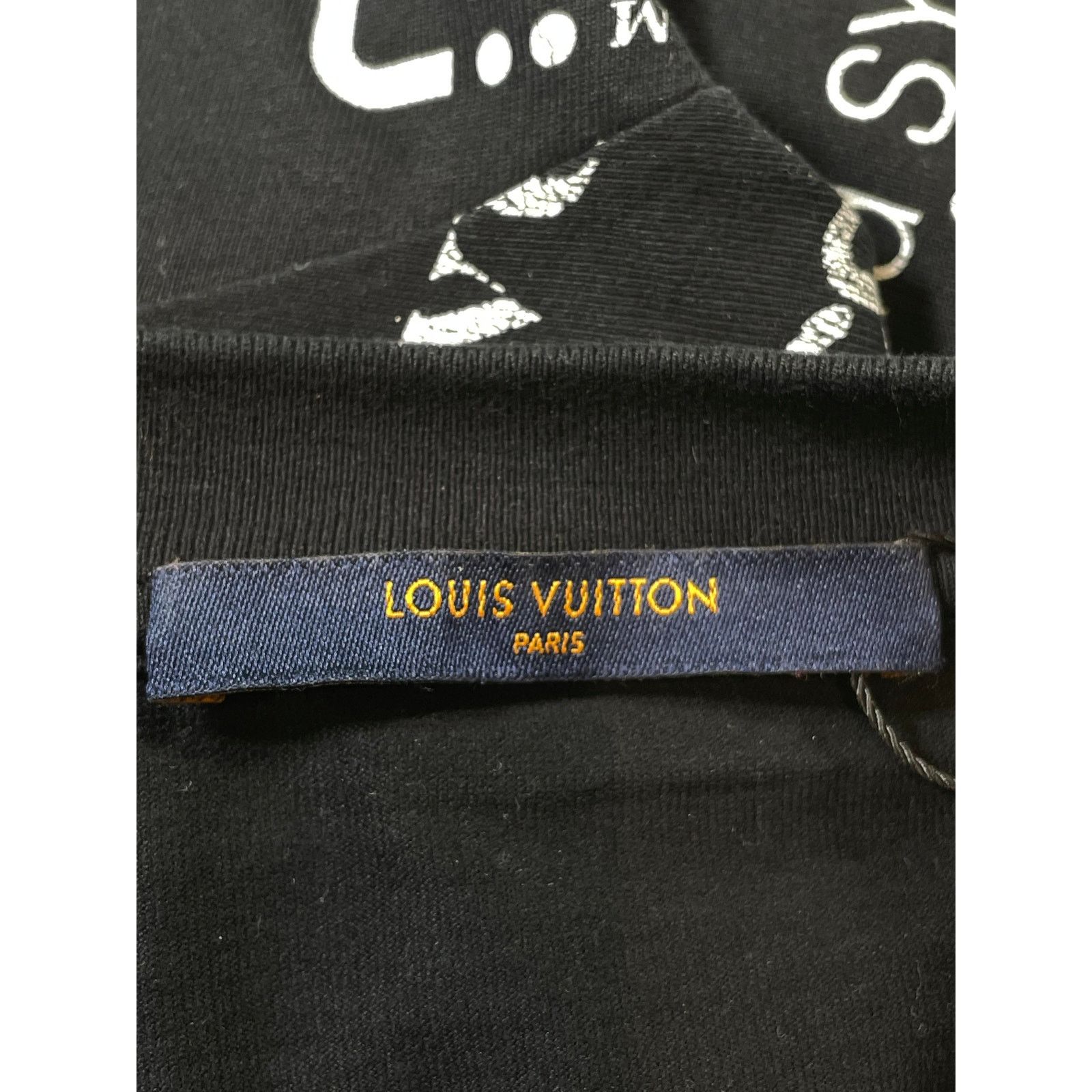 Louis Vuitton Louis Vuitton Black & White All Over Tee Size US XXL / EU 58 / 5 - 3 Thumbnail
