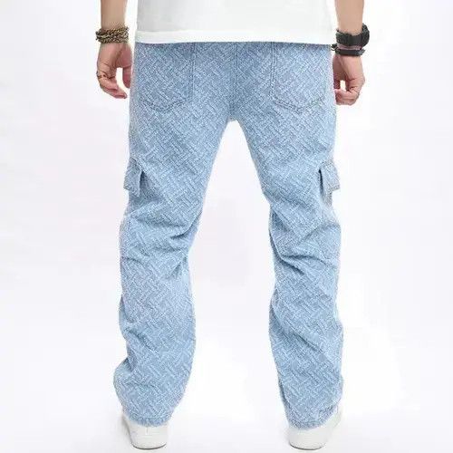 VIBE Streetwear Loose Side Pockets Jean Size US 33 - 2 Thumbnail