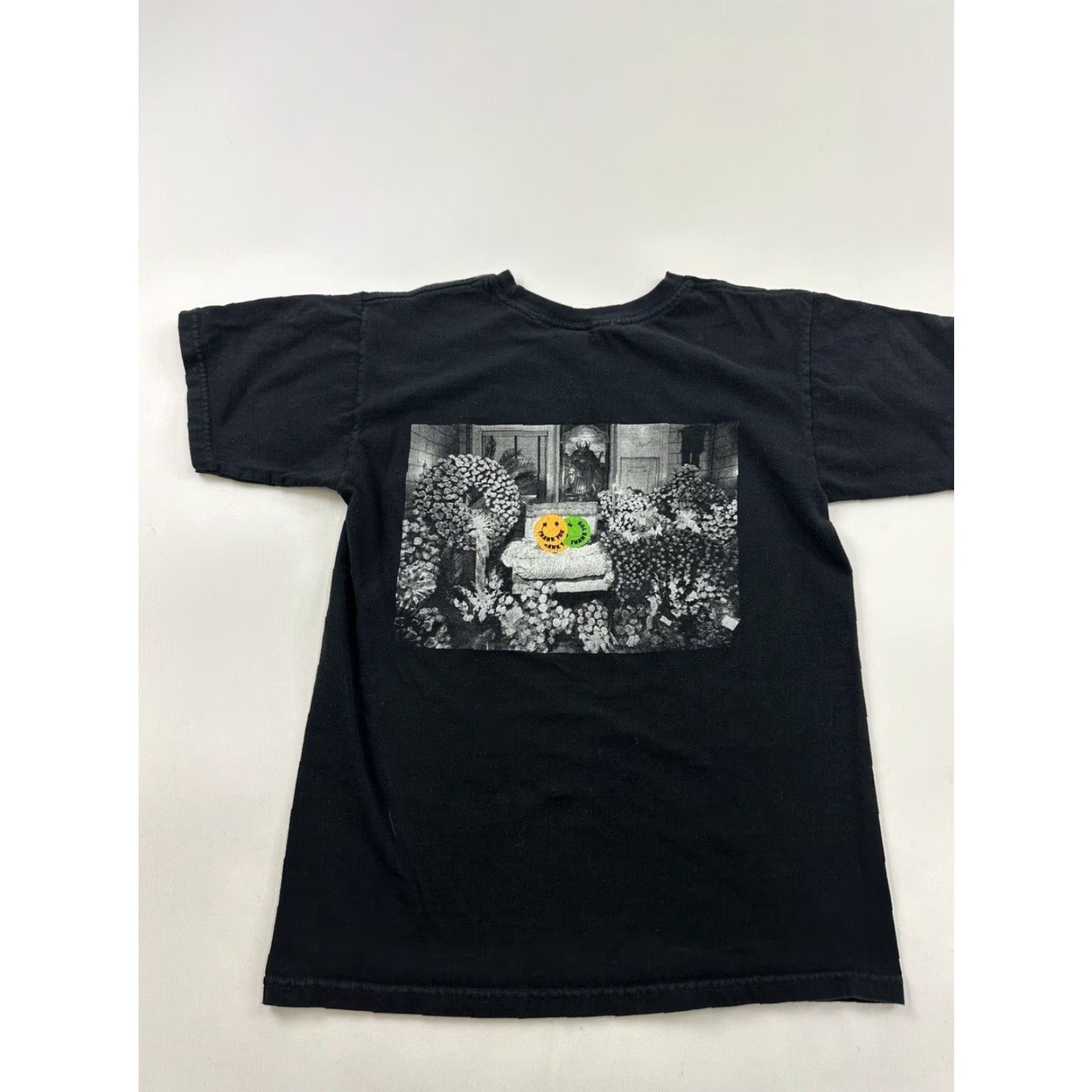 Vintage 10.Deep Shirt Mens Small Black Crew Neck Short Sleeve Cotton T-Shirt USA Graphic Print Vintage No Size US S / EU 44-46 / 1 - 4 Thumbnail