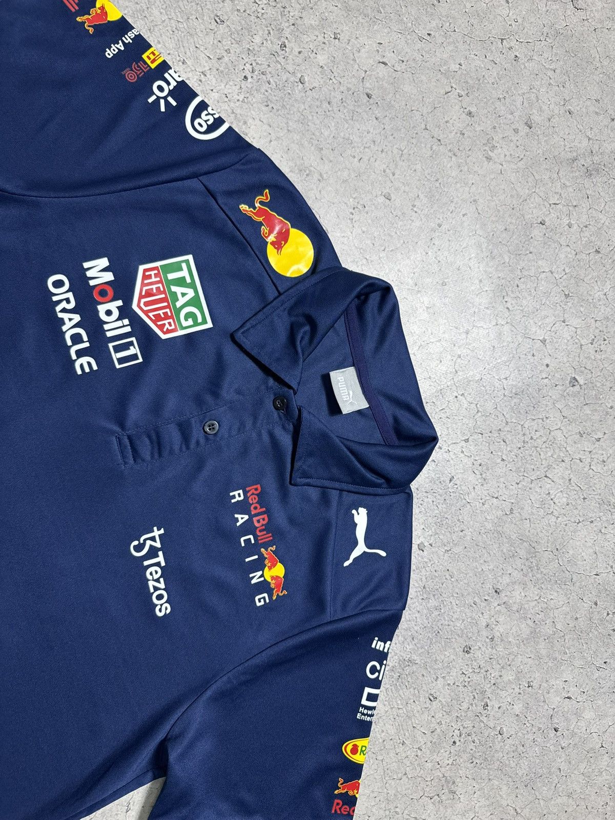 Puma Puma Red Bull Racing Vintage Polo Shirt Navy Size US S / EU 44-46 / 1 - 5 Thumbnail