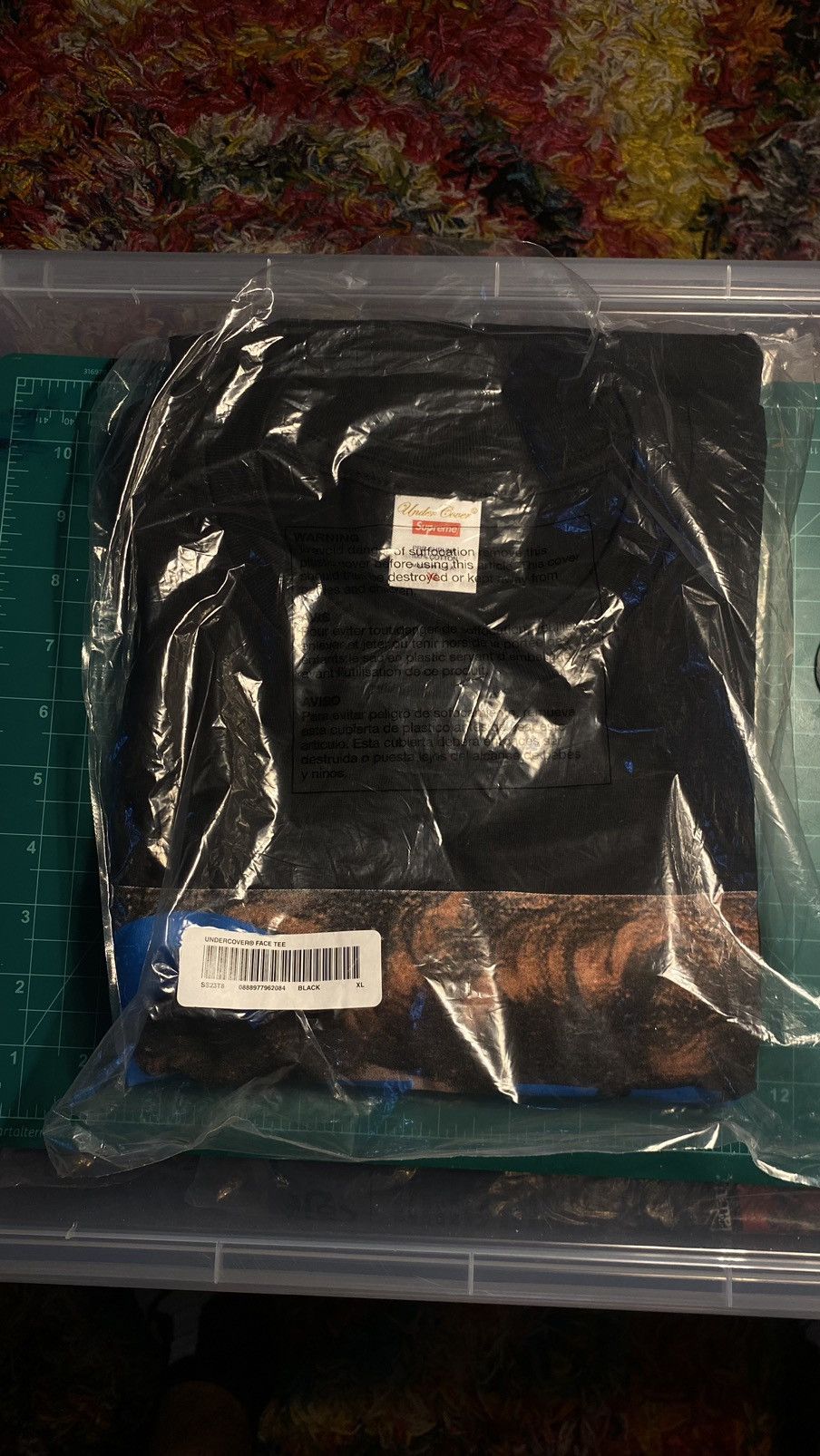 Supreme × Undercover Supreme x Undercover Face Tee XL Black Size US XL / EU 56 / 4 - 3 Thumbnail