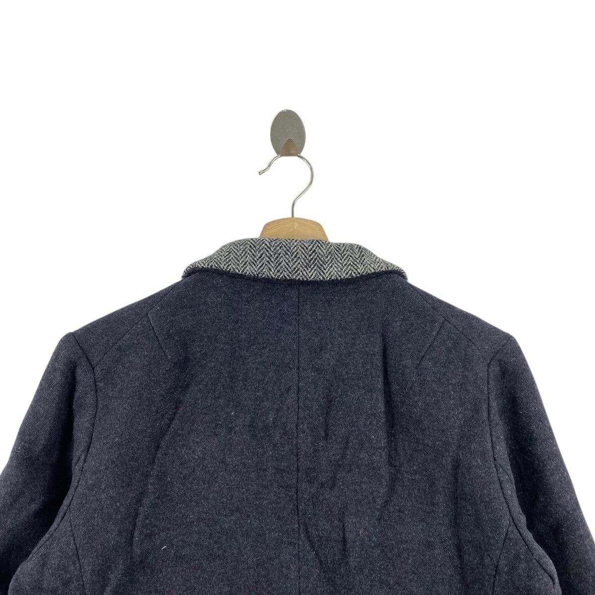 Harris Tweed HARRIS TWEED x Earth Music Ecology Grey Wool Parka Size US M / EU 48-50 / 2 - 4 Thumbnail