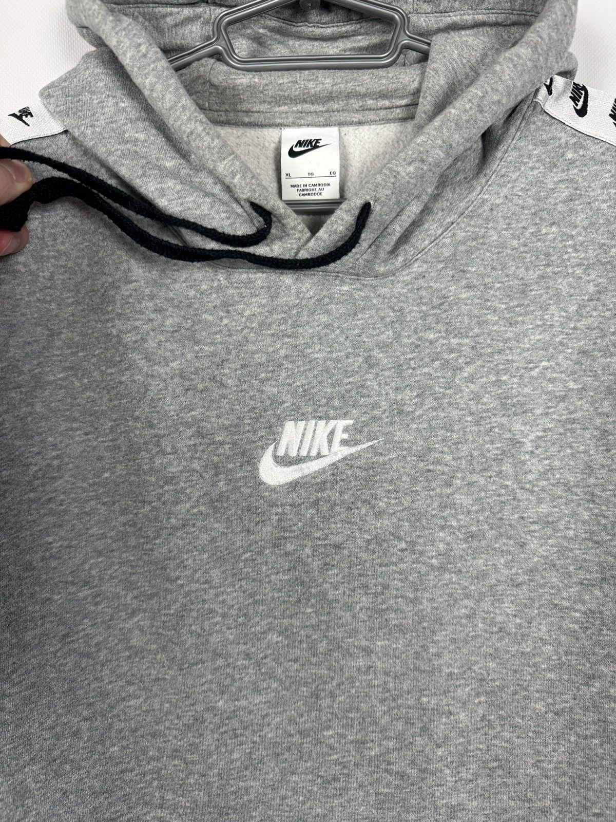 Nike Men’s Nike Tracksuit Set Hoodie Joggers Grey Logo Tape XL Size US XL / EU 56 / 4 - 7 Thumbnail