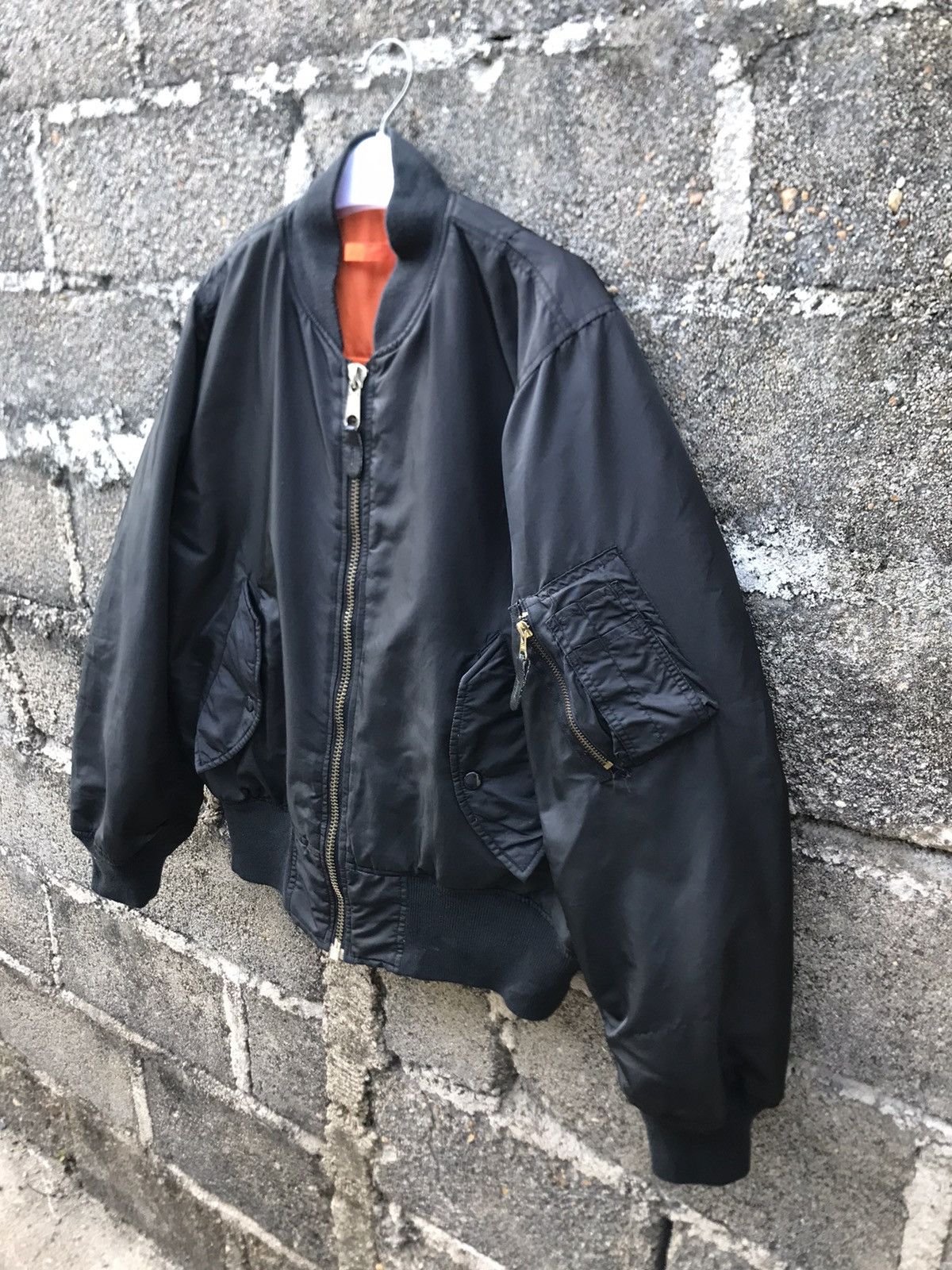 Other ⚡️Vintage Ma-1 Air Force Reversable Bomber Jacket Size US M / EU 48-50 / 2 - 4 Thumbnail