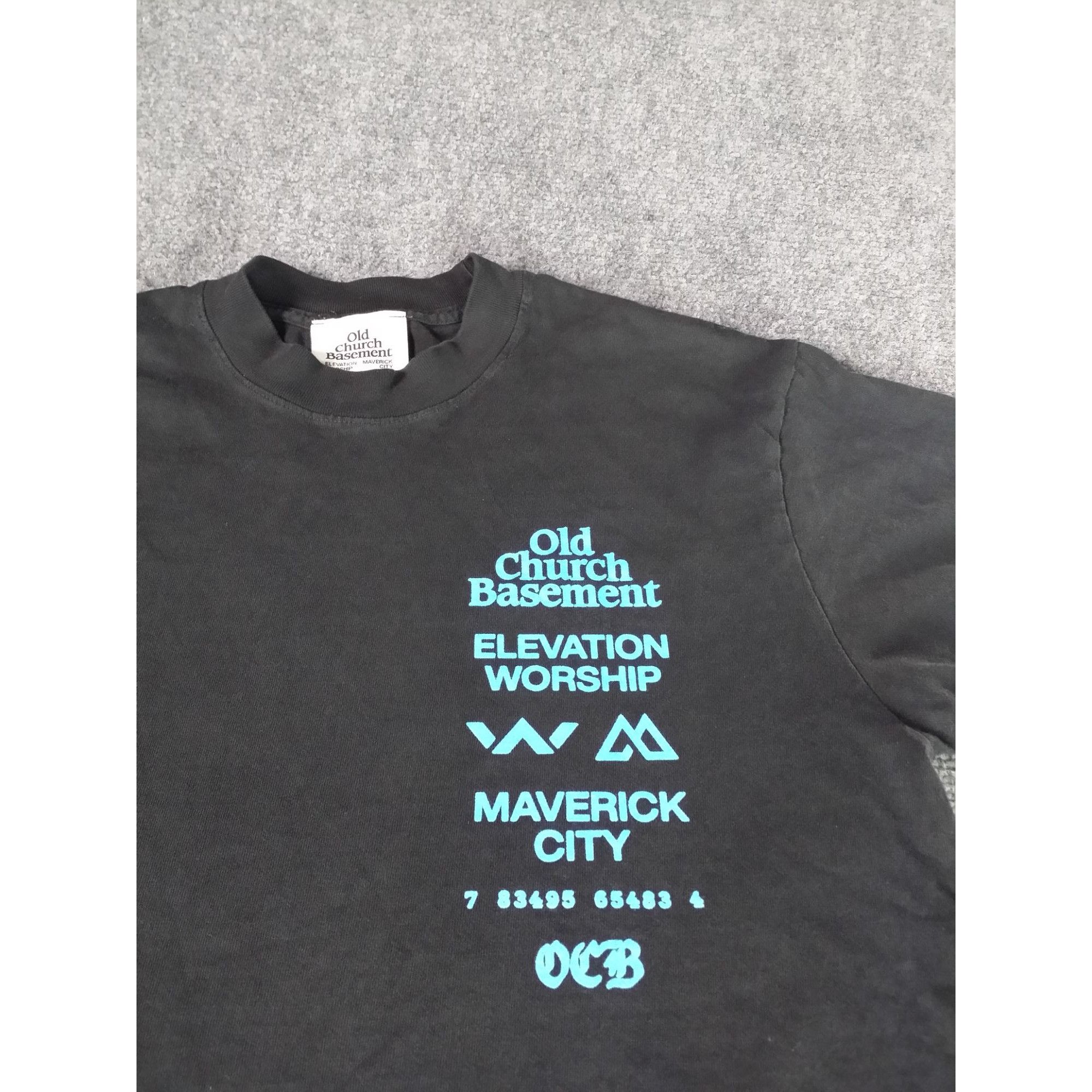 Other Old Church Basement T-Shirt Men Sz S Black Hallelujah Is All Size US S / EU 44-46 / 1 - 2 Thumbnail