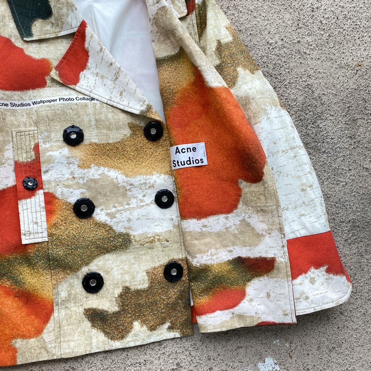 Acne Studios Archive SS14 Acne Studios Elva Wall Runway Jacket Coat Linen Size M / US 6-8 / IT 42-44 - 11 Thumbnail