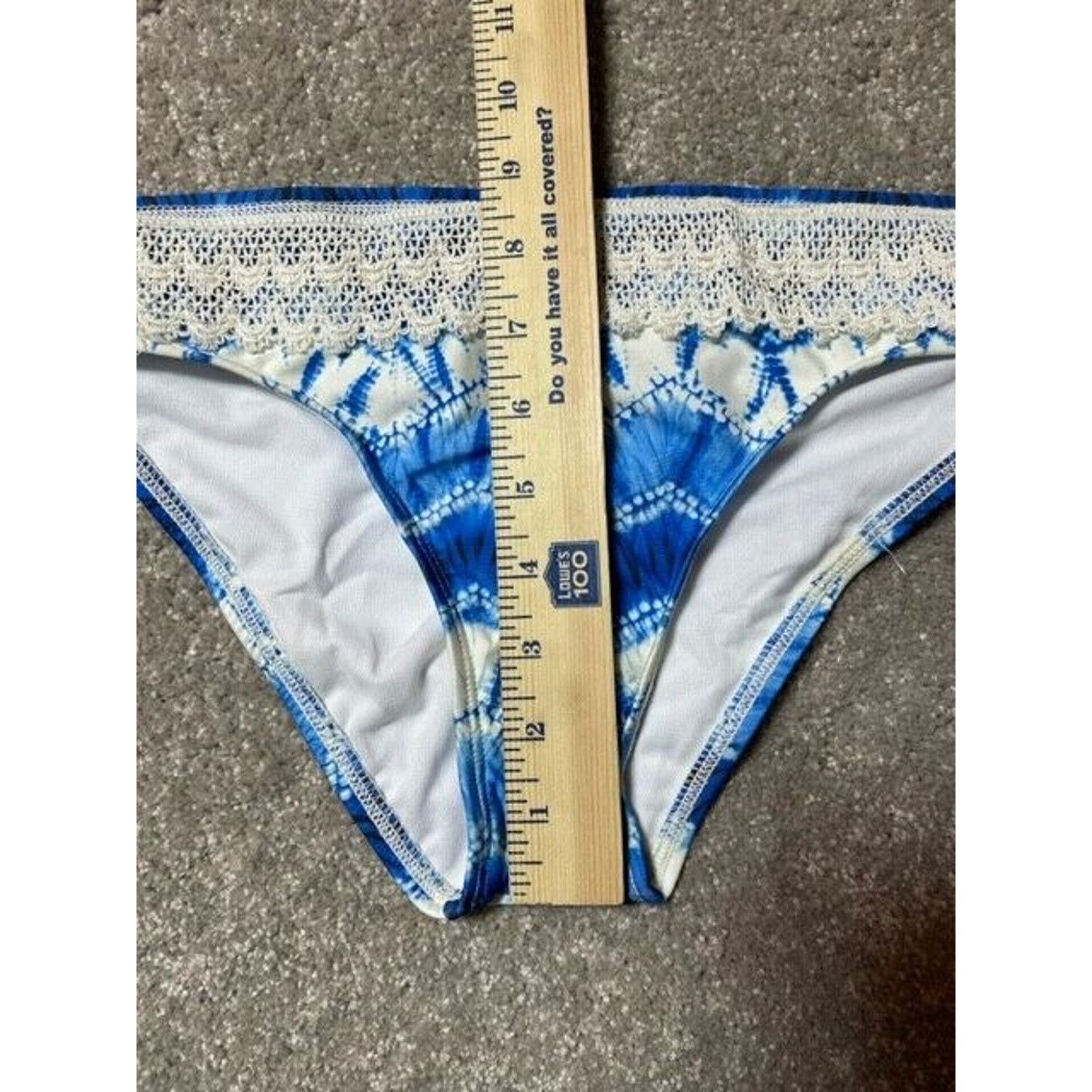 Other Eco Swim by Aqua Green Bikini Swim Bottom Womens 6 Tie Dye Size M / US 6-8 / IT 42-44 - 5 Thumbnail