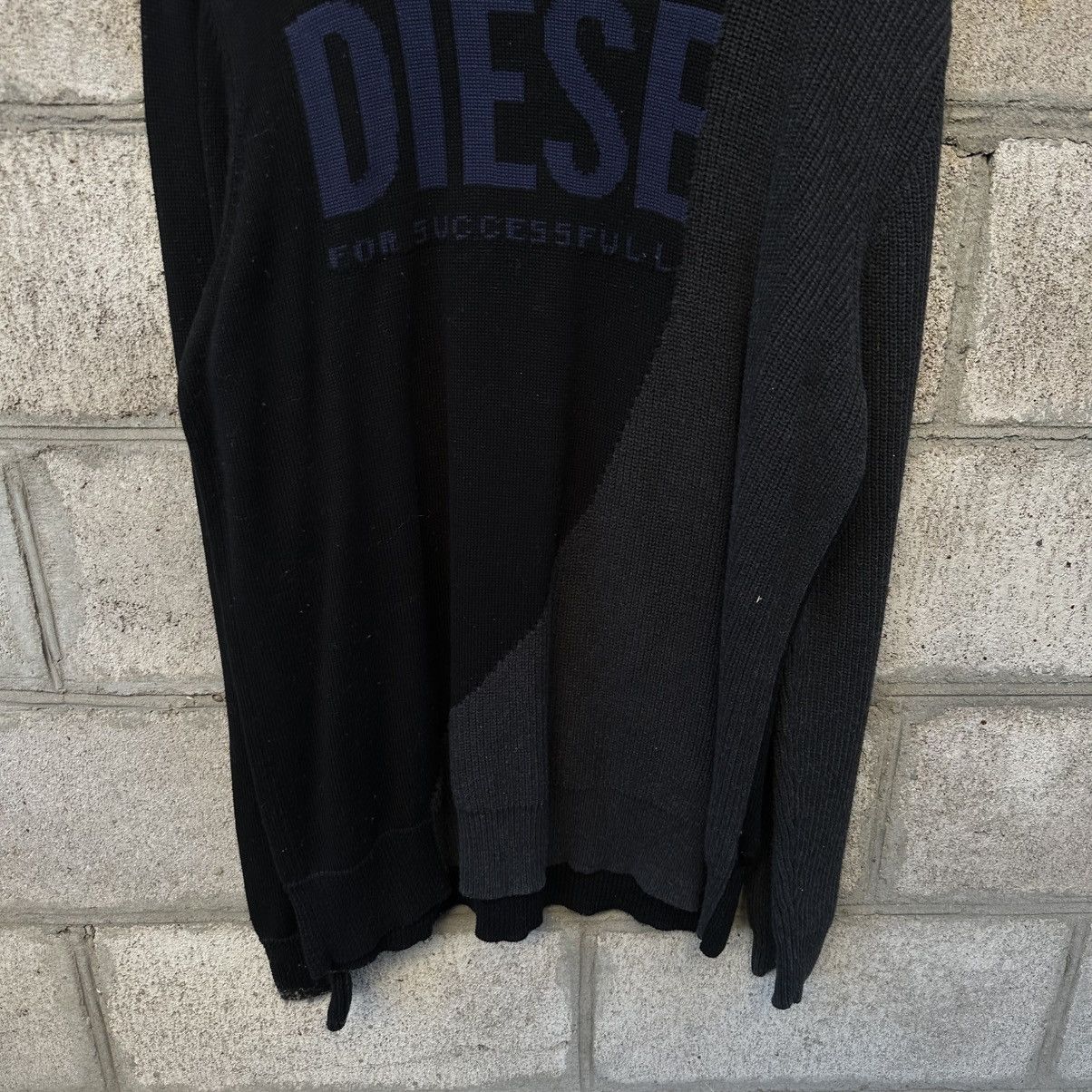 Diesel Luxury Knit Diesel Sweater Y2K Size XL Old Money 00s USA Size US XL / EU 56 / 4 - 3 Thumbnail