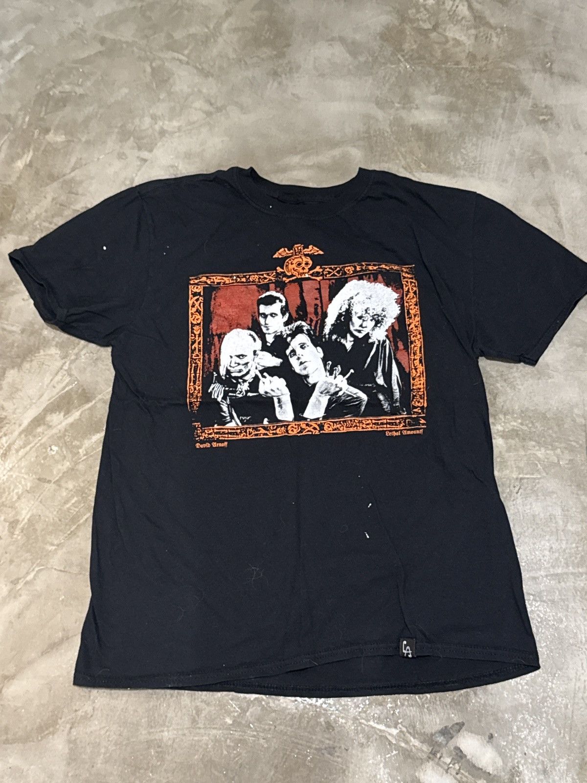 Vintage CRAMPS VINTAGE SHIRT LETHAL AMOUNTS goth punk Size US L / EU 52-54 / 3 - 2 Thumbnail