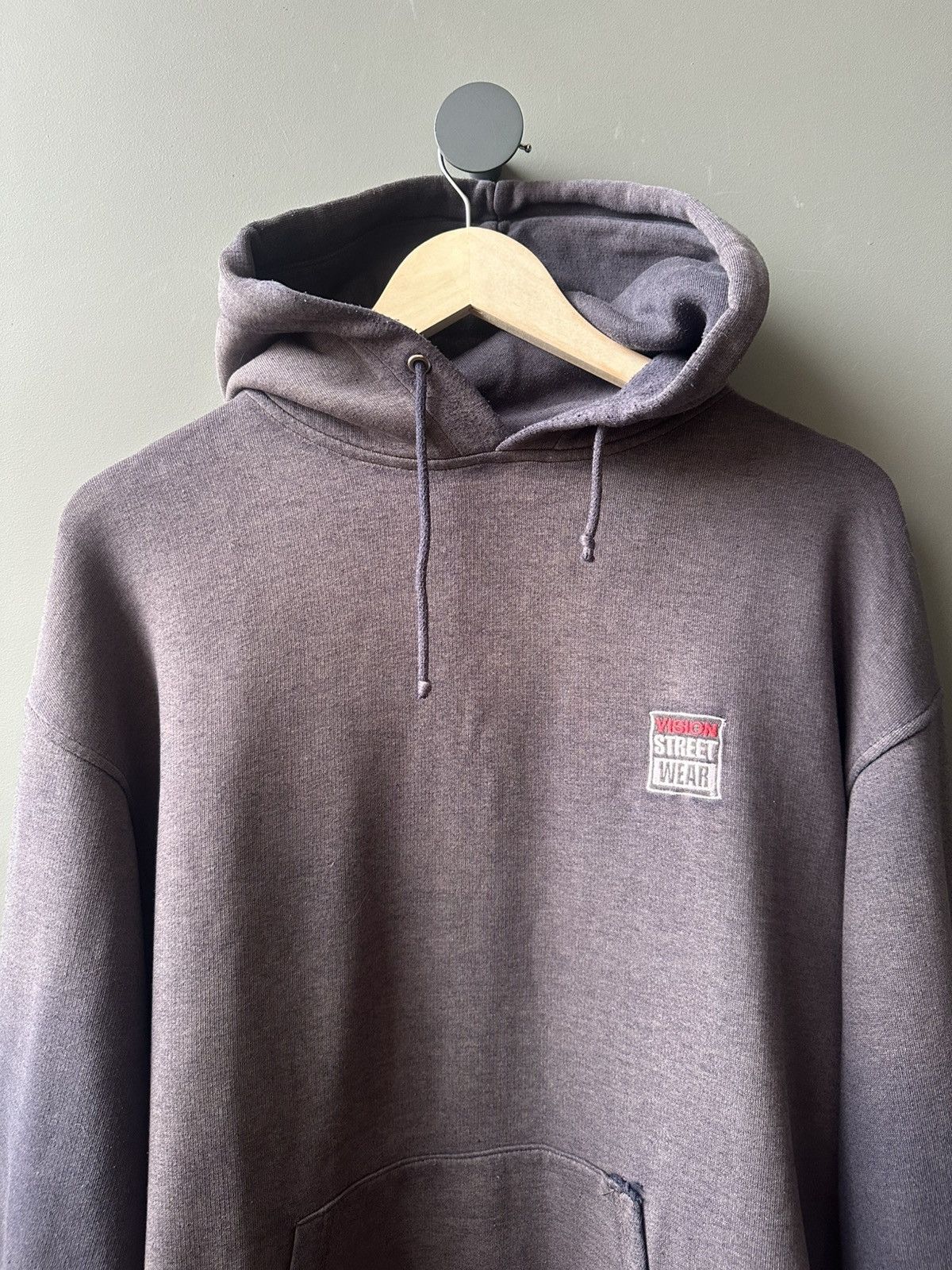 Vision Streetwear Vintage 90s Vision Streetwear Reversible Graphic Logo Hoodie Size US L / EU 52-54 / 3 - 2 Thumbnail