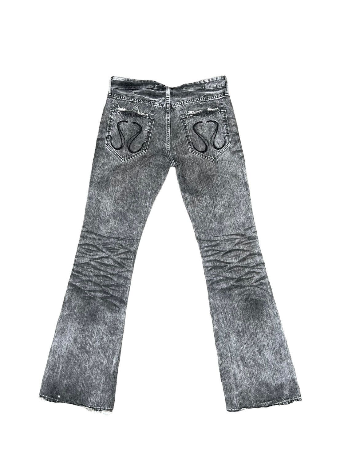 Civarize × Vintage VTG Civarize Japan Distress Fade Black Denim 