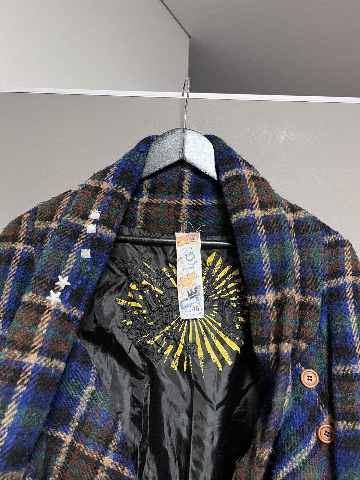 Desigual Desigual Hobo Style Wool Boho Jacket Size L / US 10 / IT 46 - 6 Thumbnail