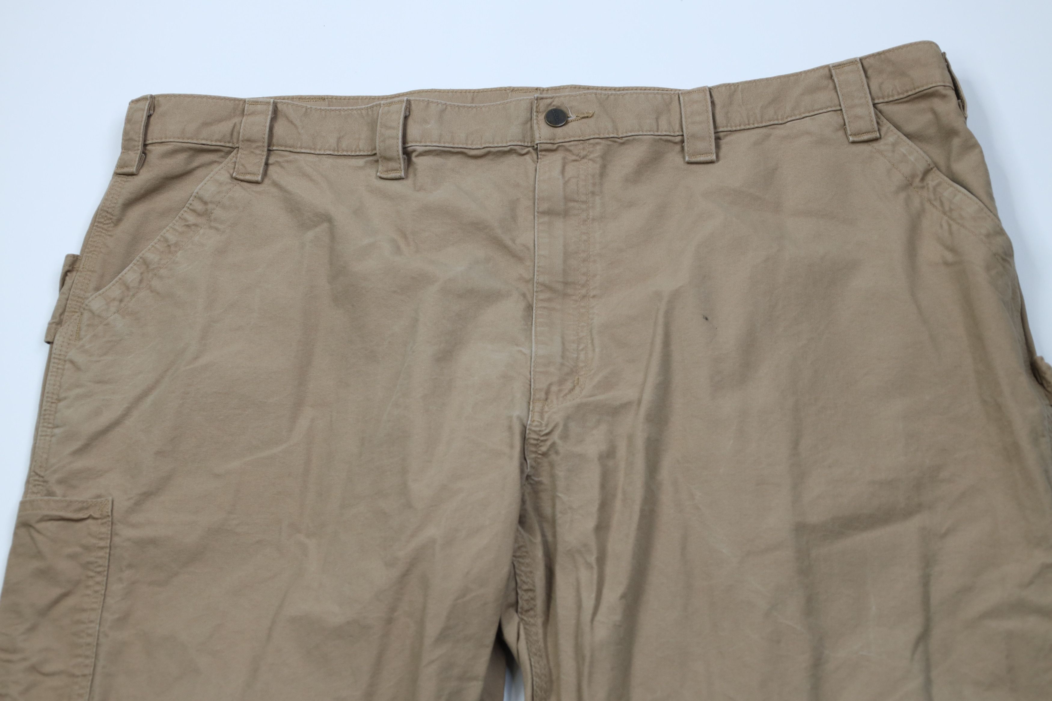 Carhartt Vintage Y2K Carhartt Original Dungaree Wide Leg Pants Brown Size US 44 / EU 60 - 2 Thumbnail