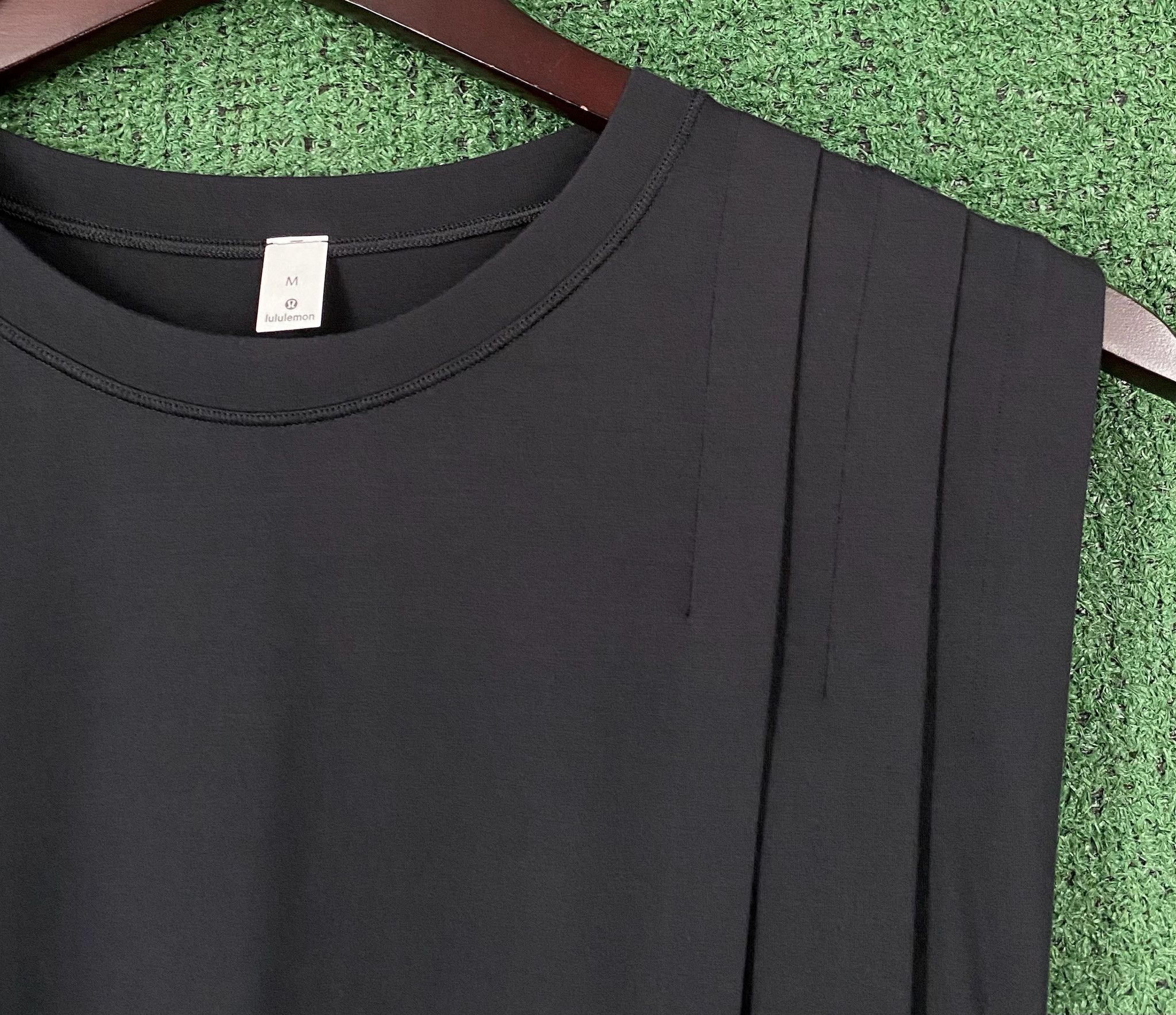Lululemon Lululemon Hour To Hour Black Bodysuit Snap Closure Medium Size S / US 4 / IT 40 - 3 Thumbnail
