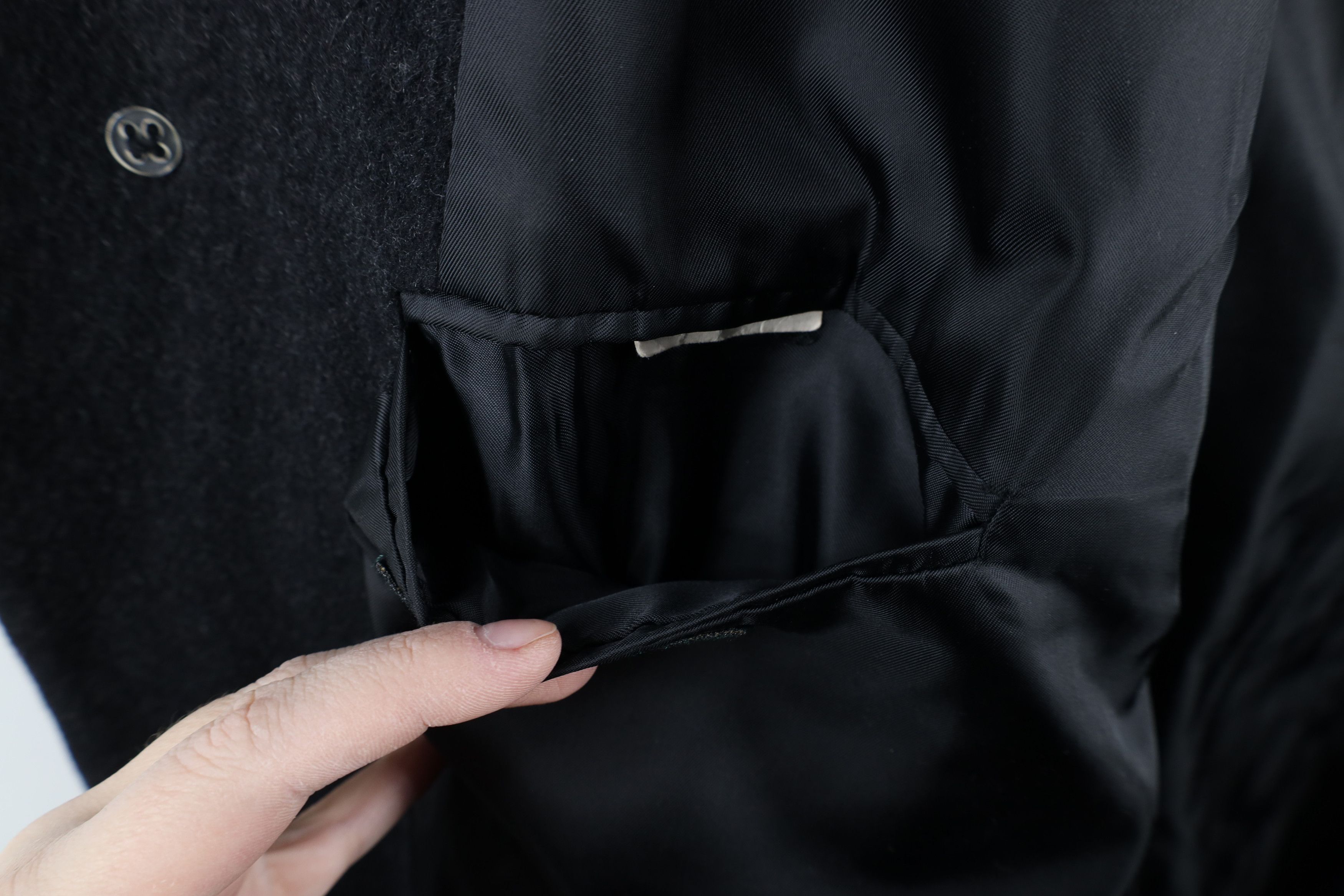 Ralph Lauren × Vintage Vintage 90s Ralph Lauren Overcoat Jacket Charcoal Gray Size US XXL / EU 58 / 5 - 10 Thumbnail