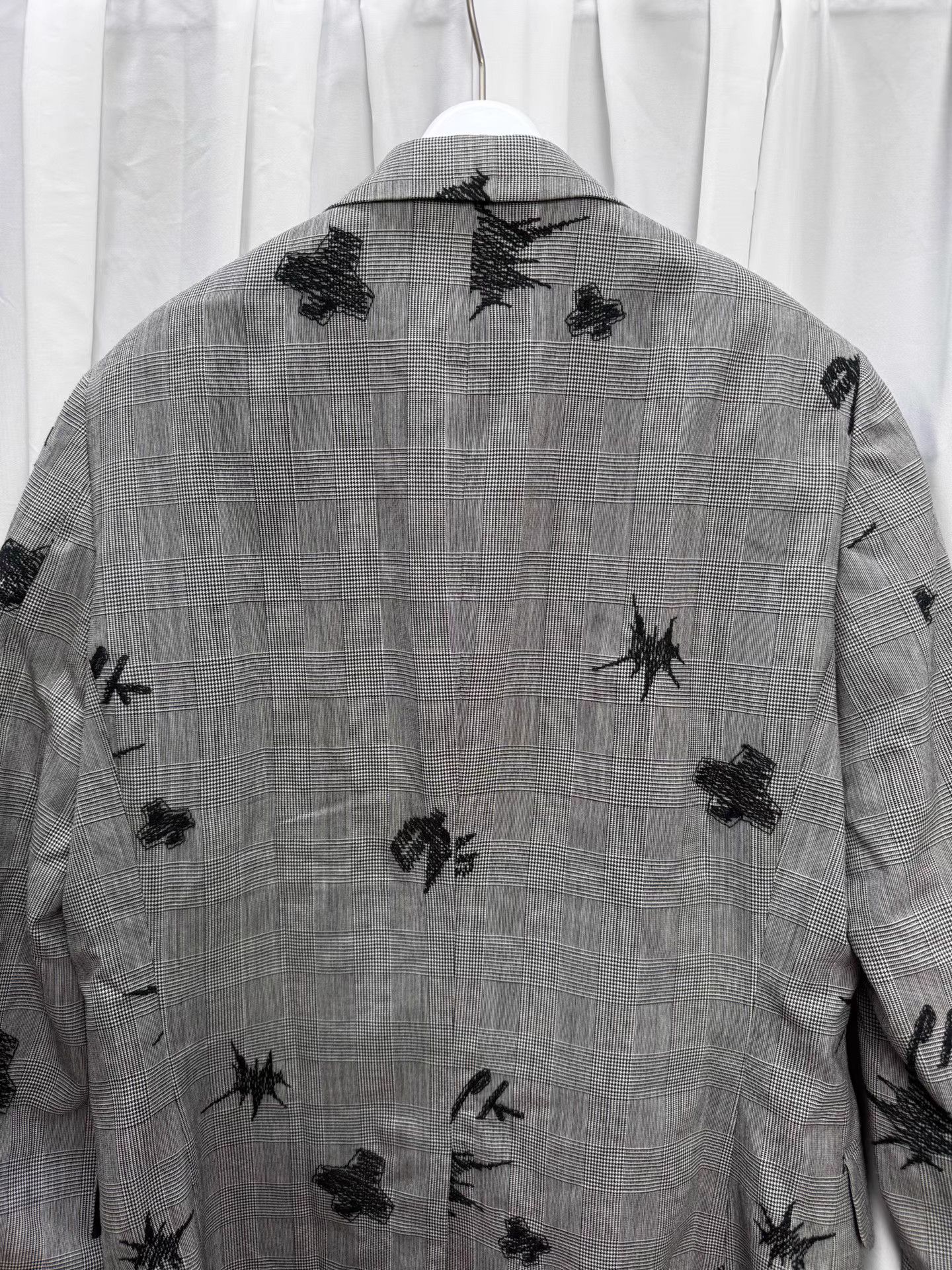 Comme des Garcons Homme Plus Comme des Garçons Homme Plus Embroidered Graffiti Coat K20 Size US M / EU 48-50 / 2 - 6 Thumbnail