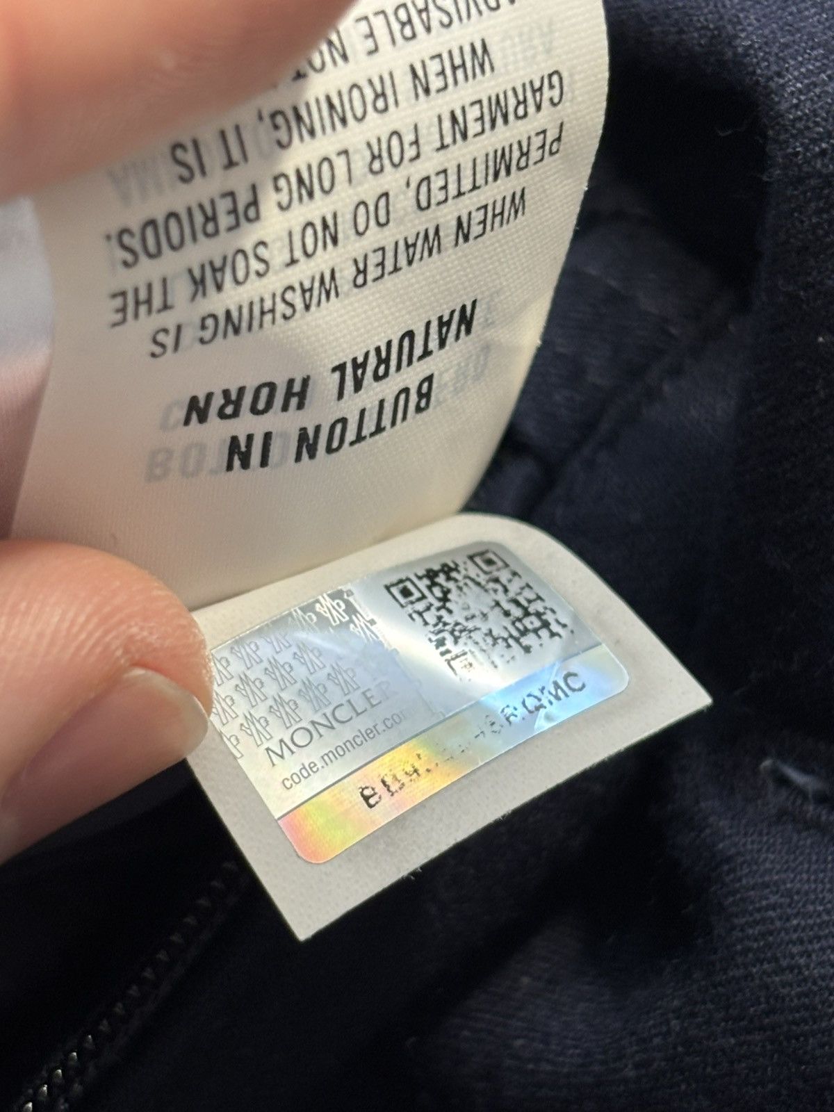 Moncler Moncler Vallier Quilted Down Coat Gray Wool Size 3 Size US M / EU 48-50 / 2 - 14 Thumbnail