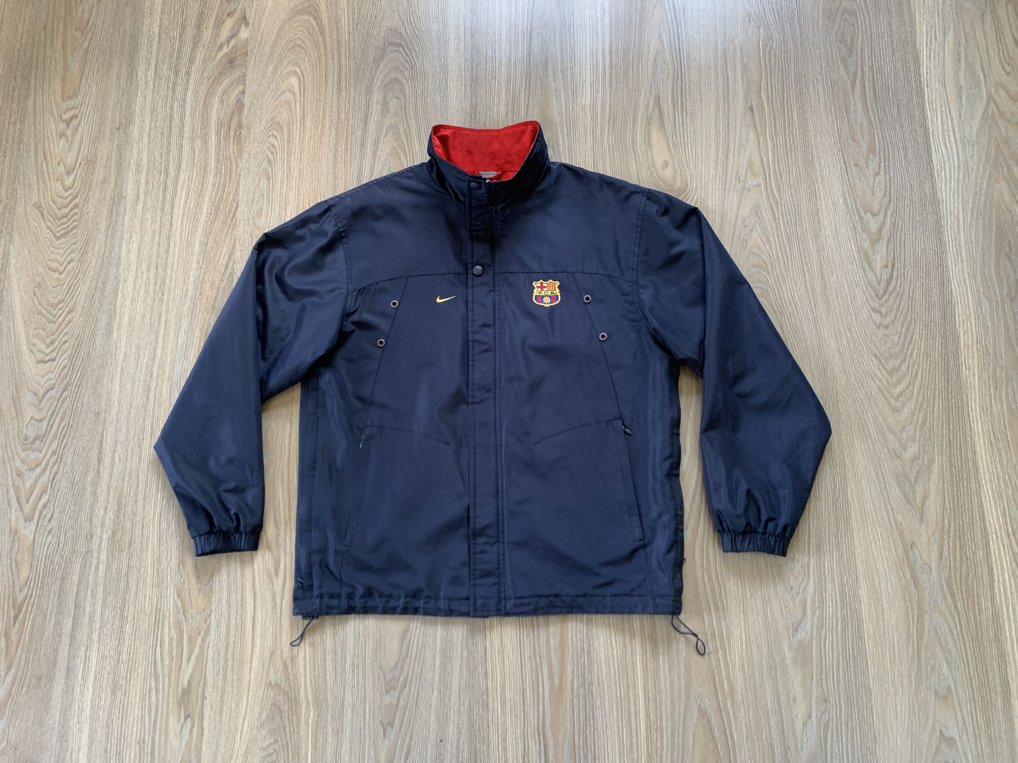 Nike × Vintage Vintage Nike FC Barcelona Light Jacket Size US M / EU 48-50 / 2 - 13 Thumbnail