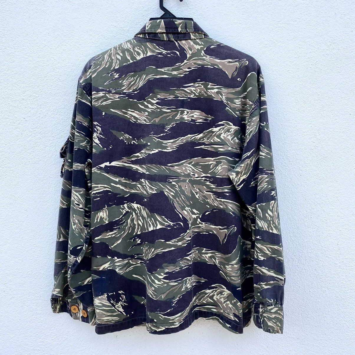Other US ARMY 'Tiger Stripes Camouflage' Nam-War Jacket 80s USA Size US L / EU 52-54 / 3 - 4 Thumbnail