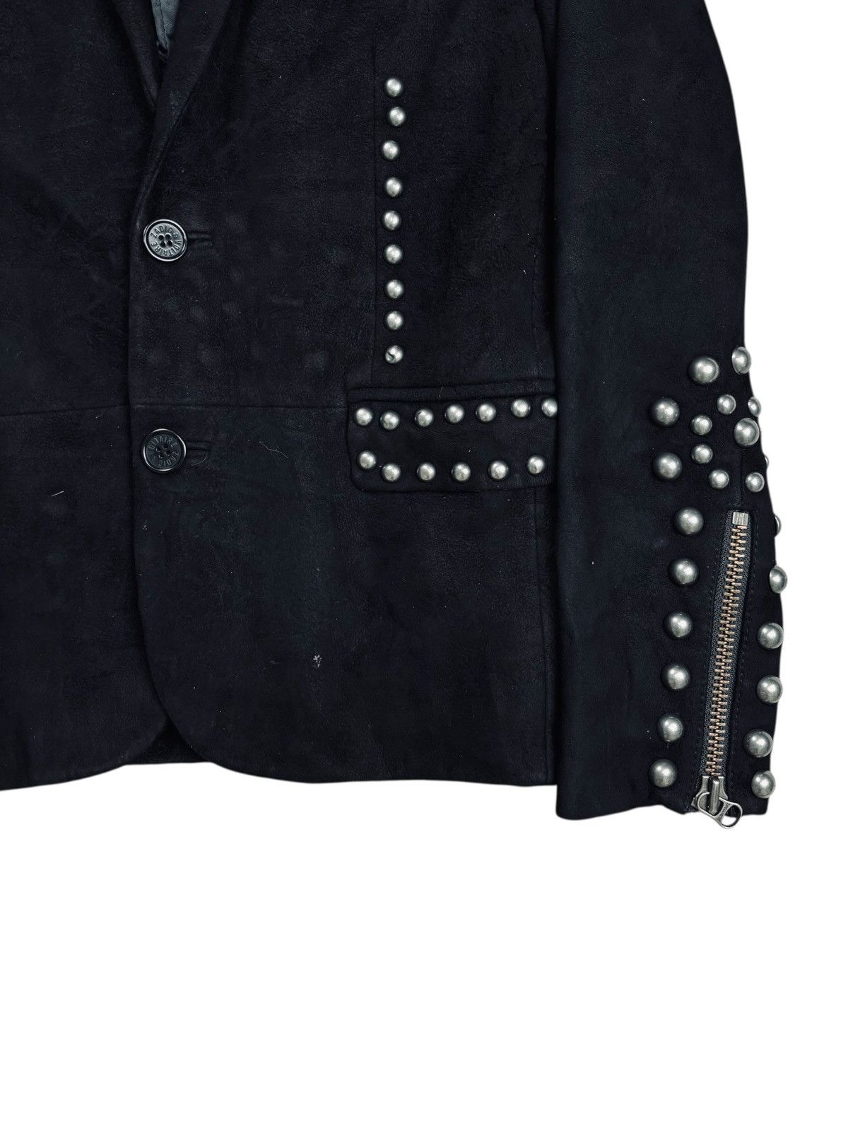 Zadig & Voltaire Archive Zadig Volatire - Studded Rockstar Leather Jacket Size US M / EU 48-50 / 2 - 7 Thumbnail