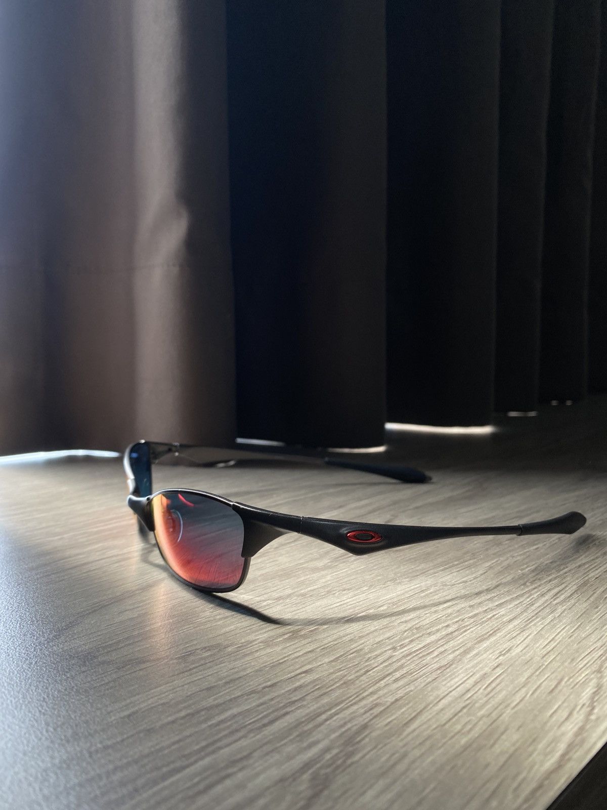 Oakley OAKLEY 2002 WIRETAP SUNGLASSES Size ONE SIZE - 4 Thumbnail