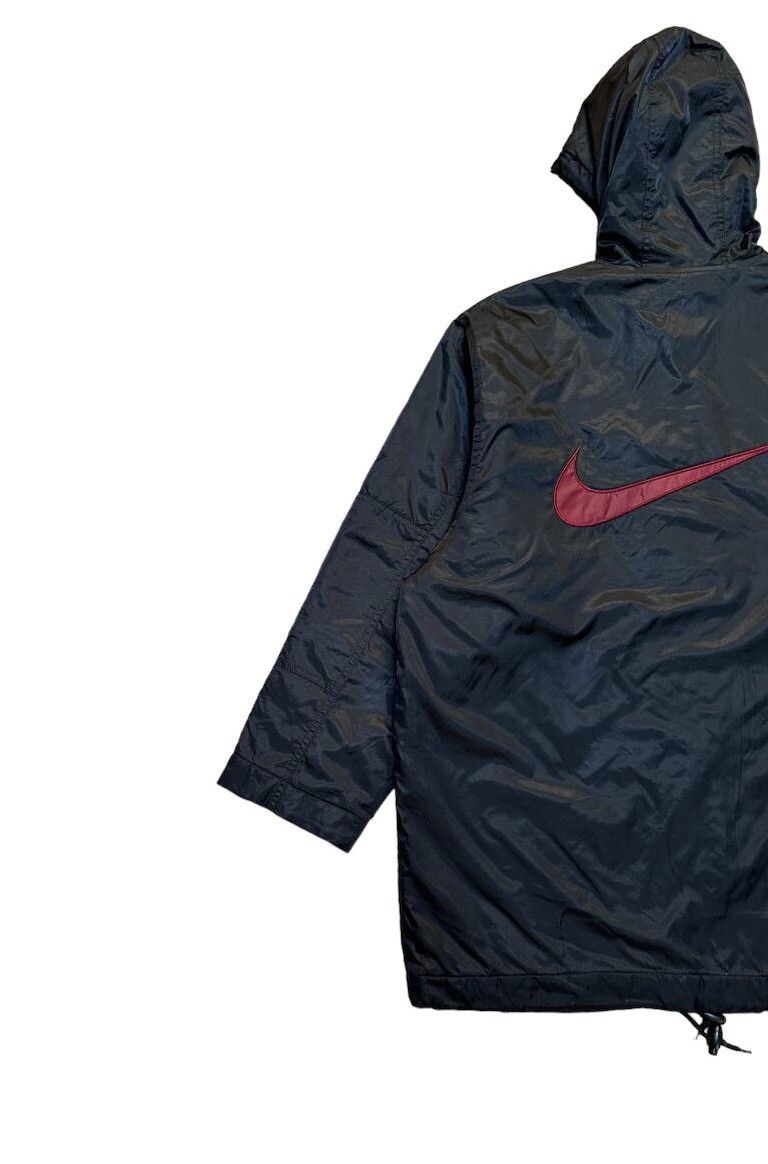 Nike × Vintage Vtg Nike Swoosh Hoodies Jacket Size US M / EU 48-50 / 2 - 2 Thumbnail