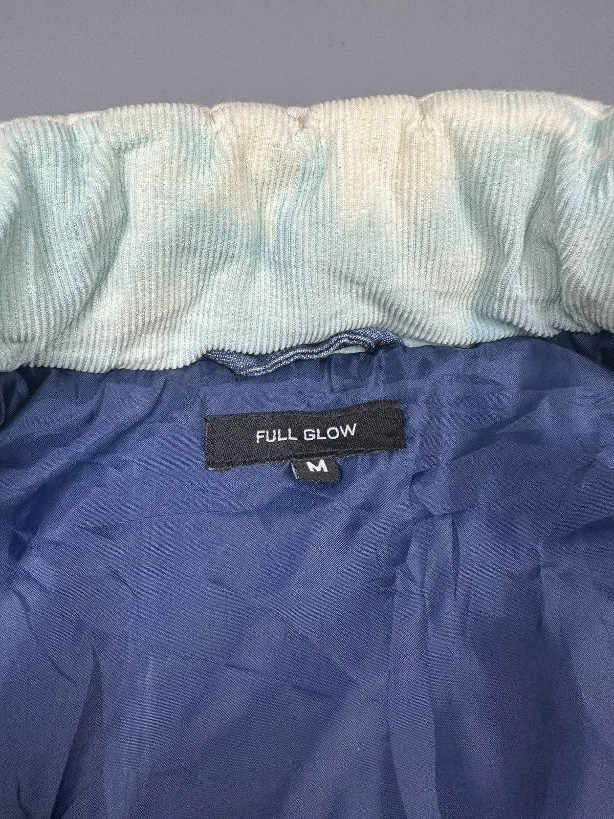 14th Addiction × If Six Was Nine Full Glow Blue Washed Puffer Jacket Size US M / EU 48-50 / 2 - 7 Thumbnail